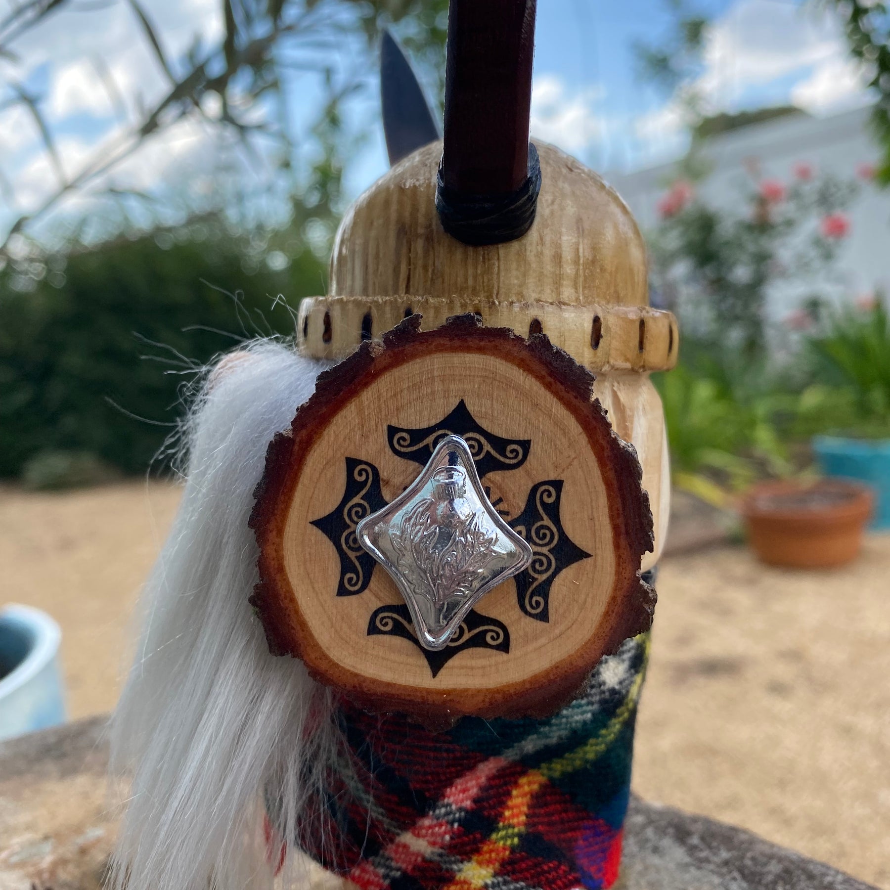 Scottish Highlander, Light Grey Beard