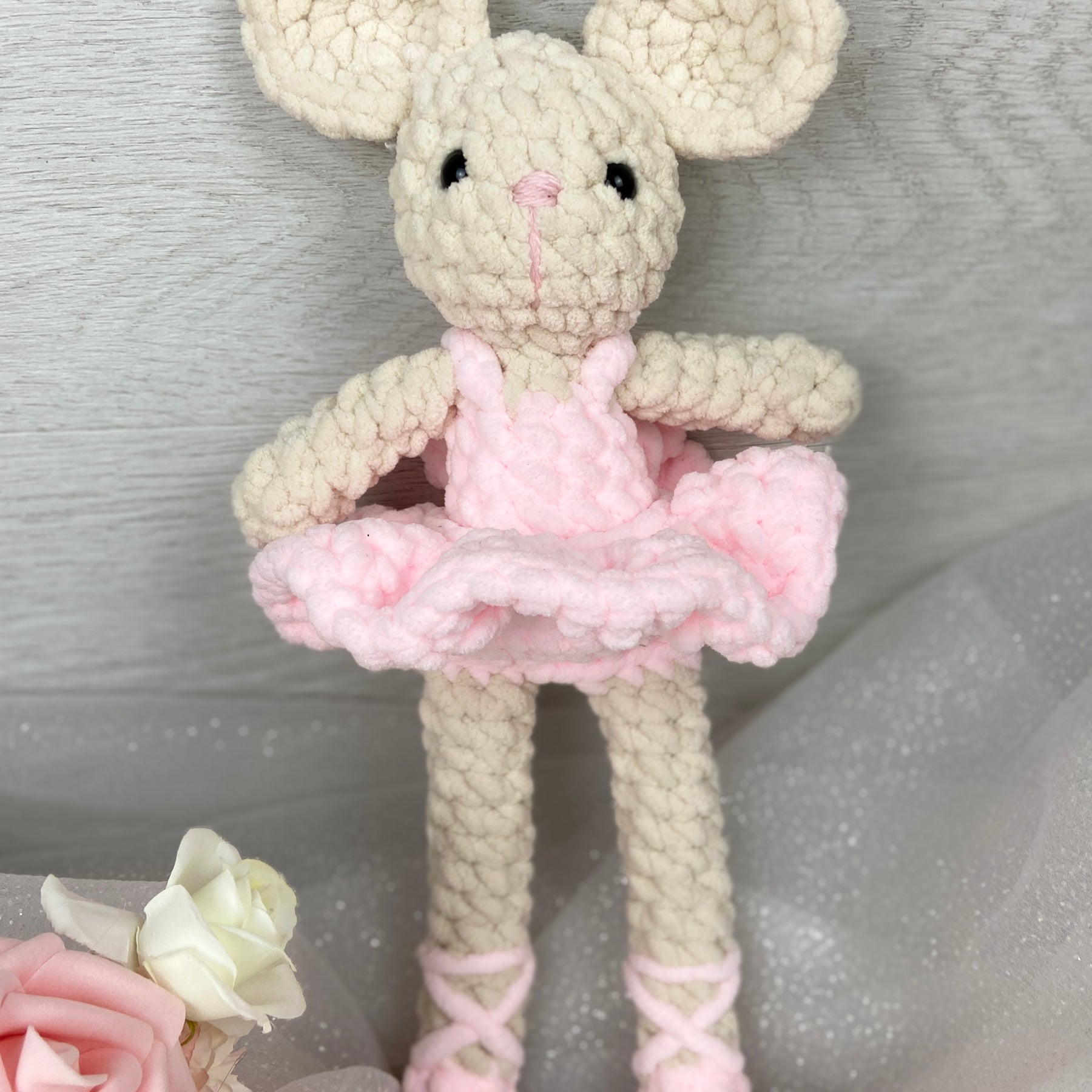 Ballerina Mouse Plushie Toy