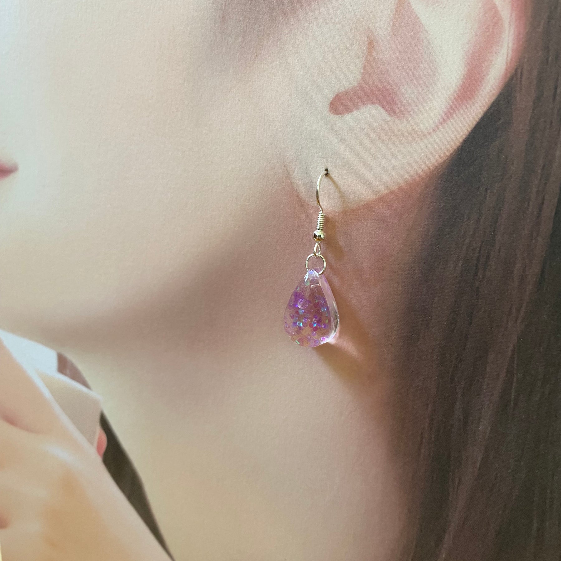 Resin earrings