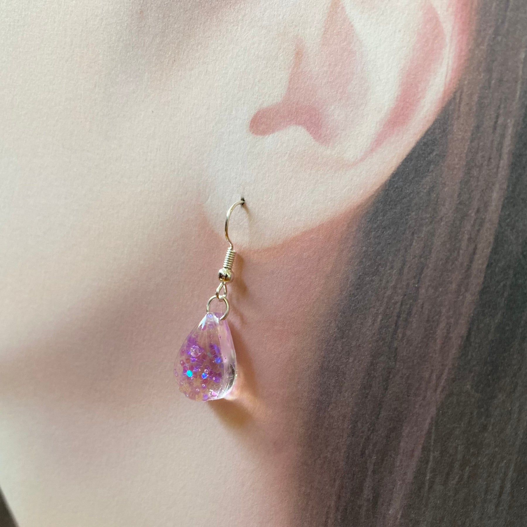 Resin earrings