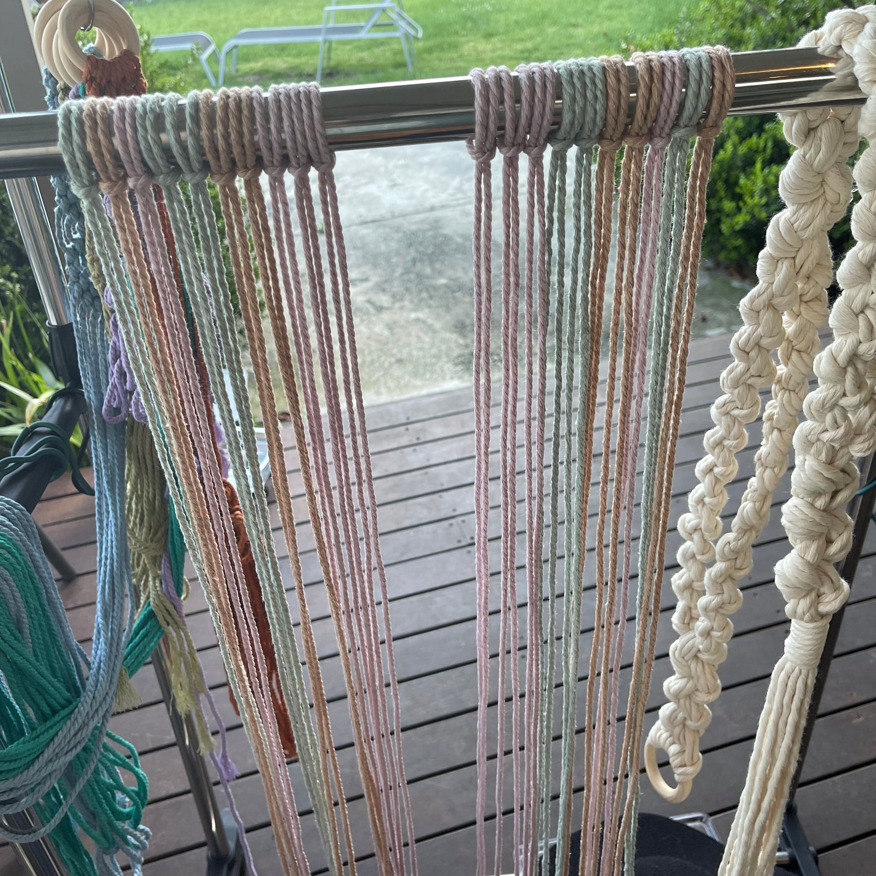 Macrame DIY Kit - Coasters - set of 4