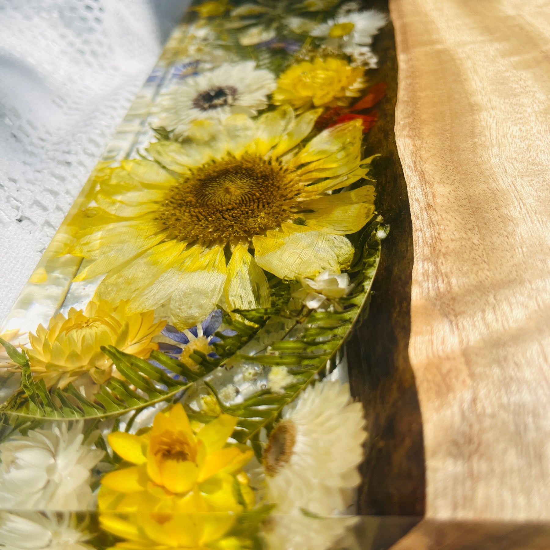 Rectangular Resin Serving Board