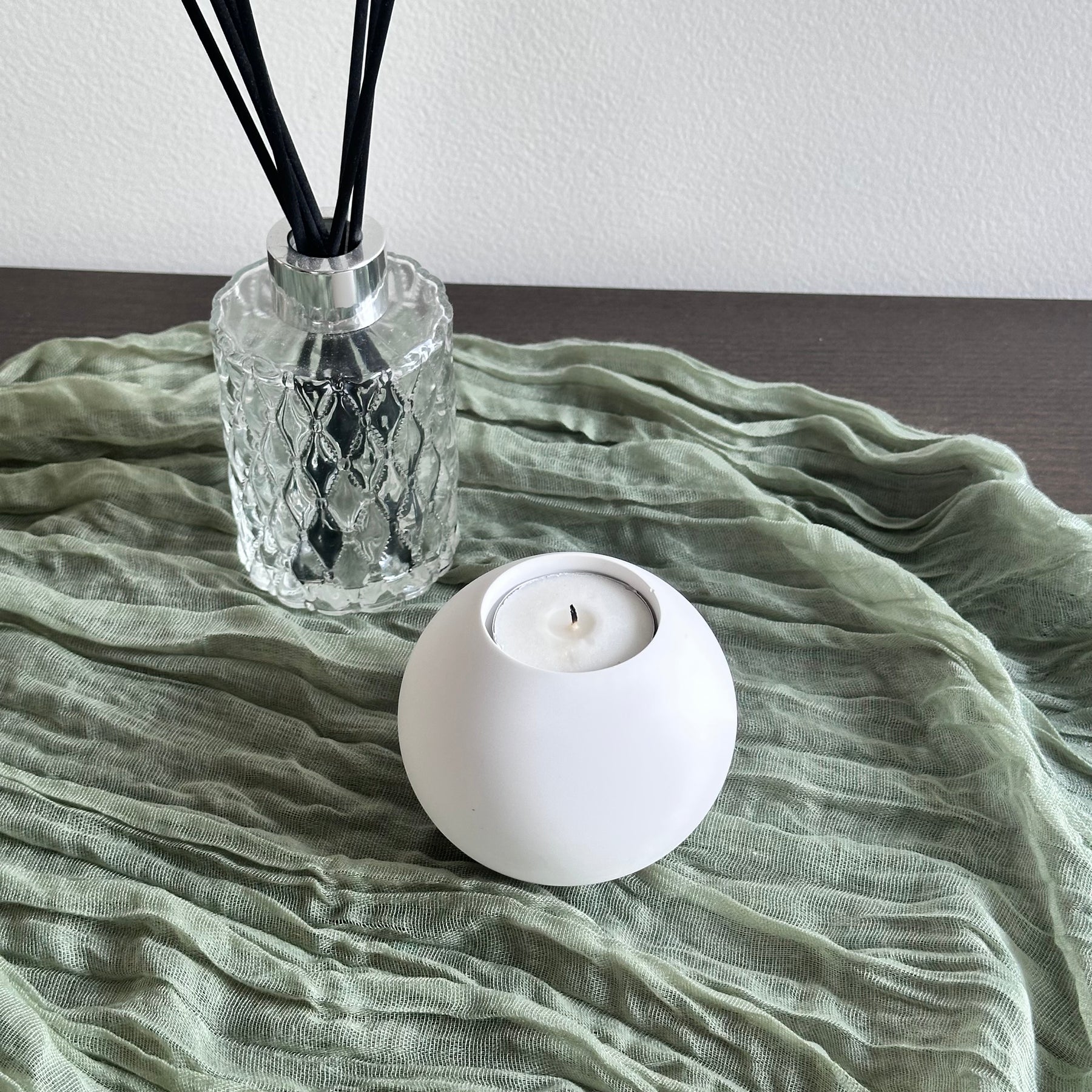 Eco-friendly resin Candle Holders