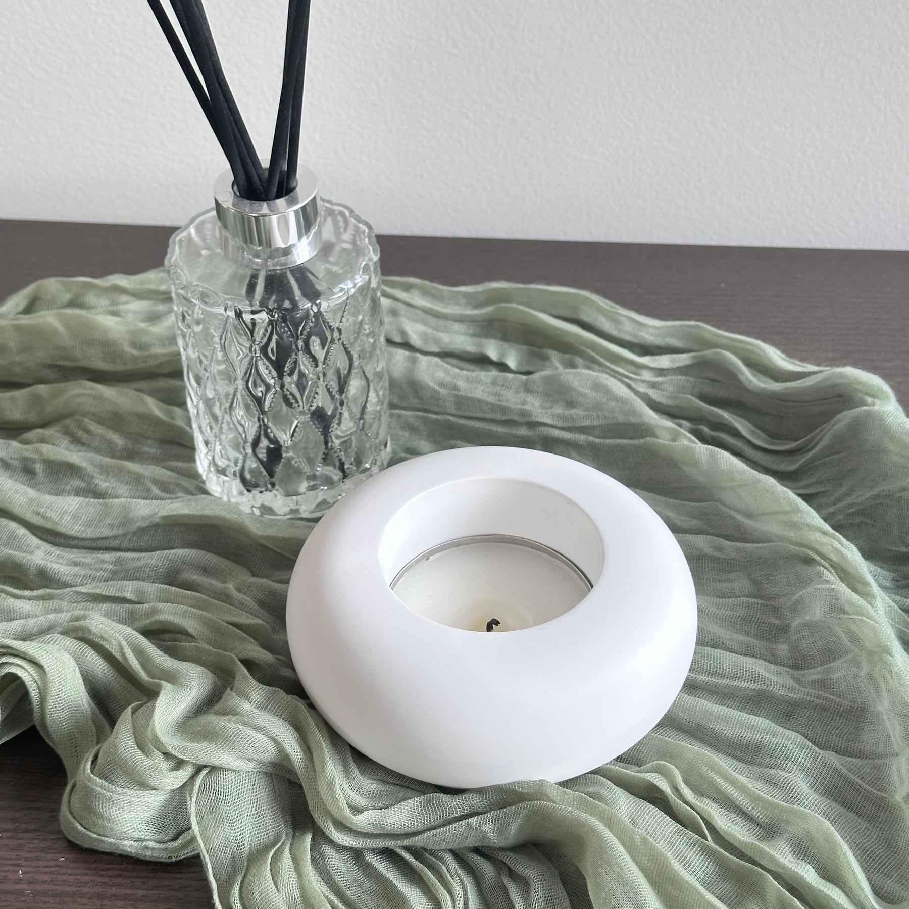 Eco-friendly resin Candle Holders
