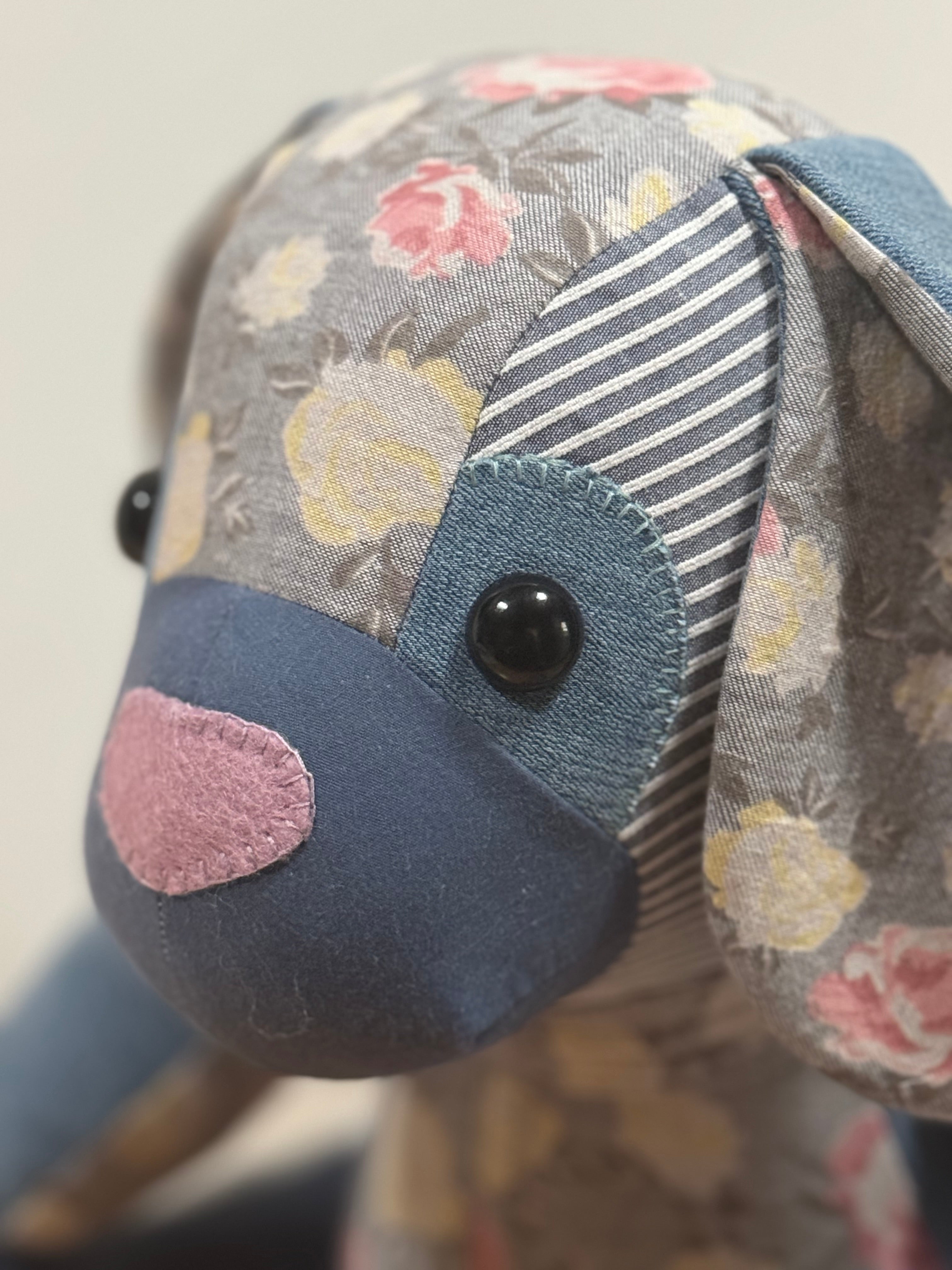 Memory Bear – Custom Dog/Puppy Style – Personalised Keepsake Teddy