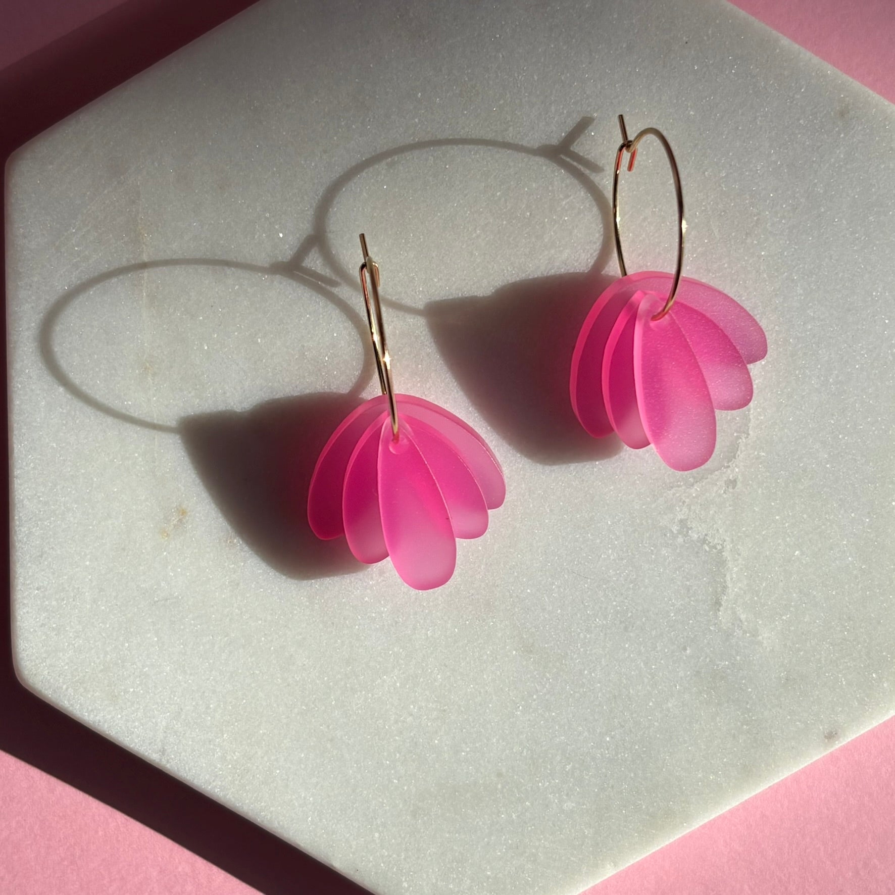 Fids Flower 3 Piece - Hot pink