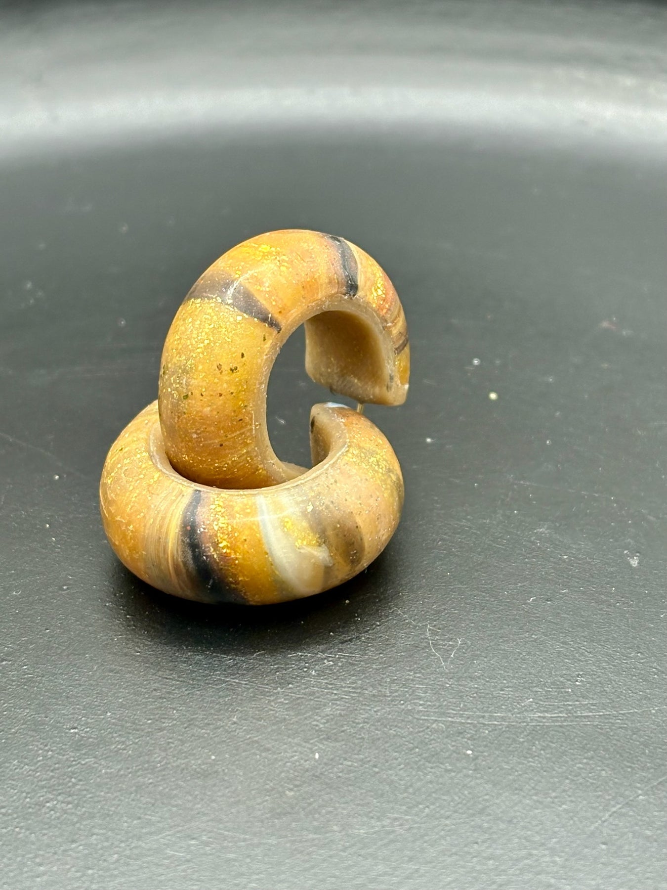 Tortoiseshell Hoops