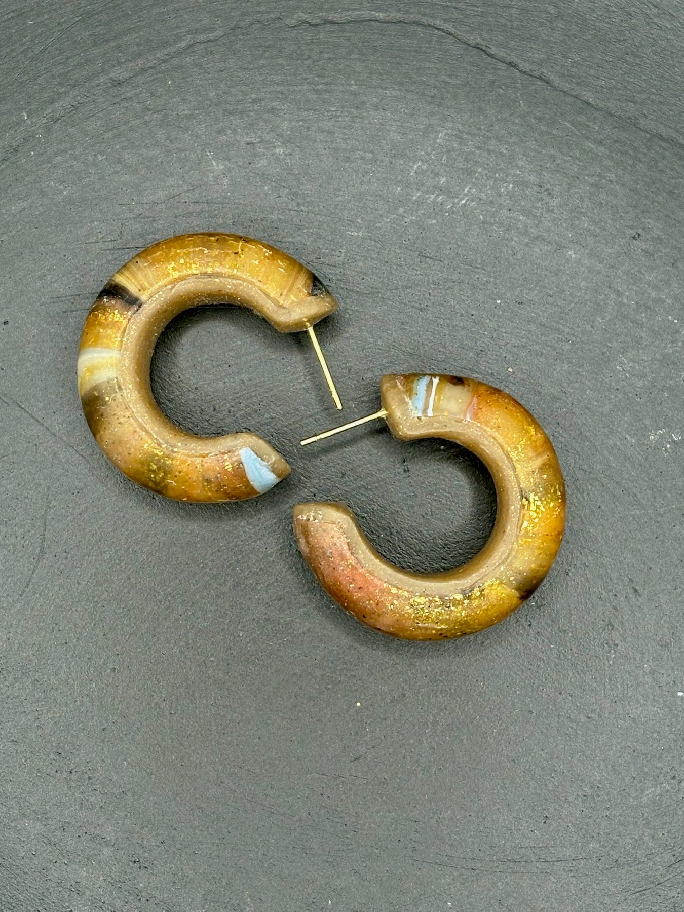 Tortoiseshell Hoops
