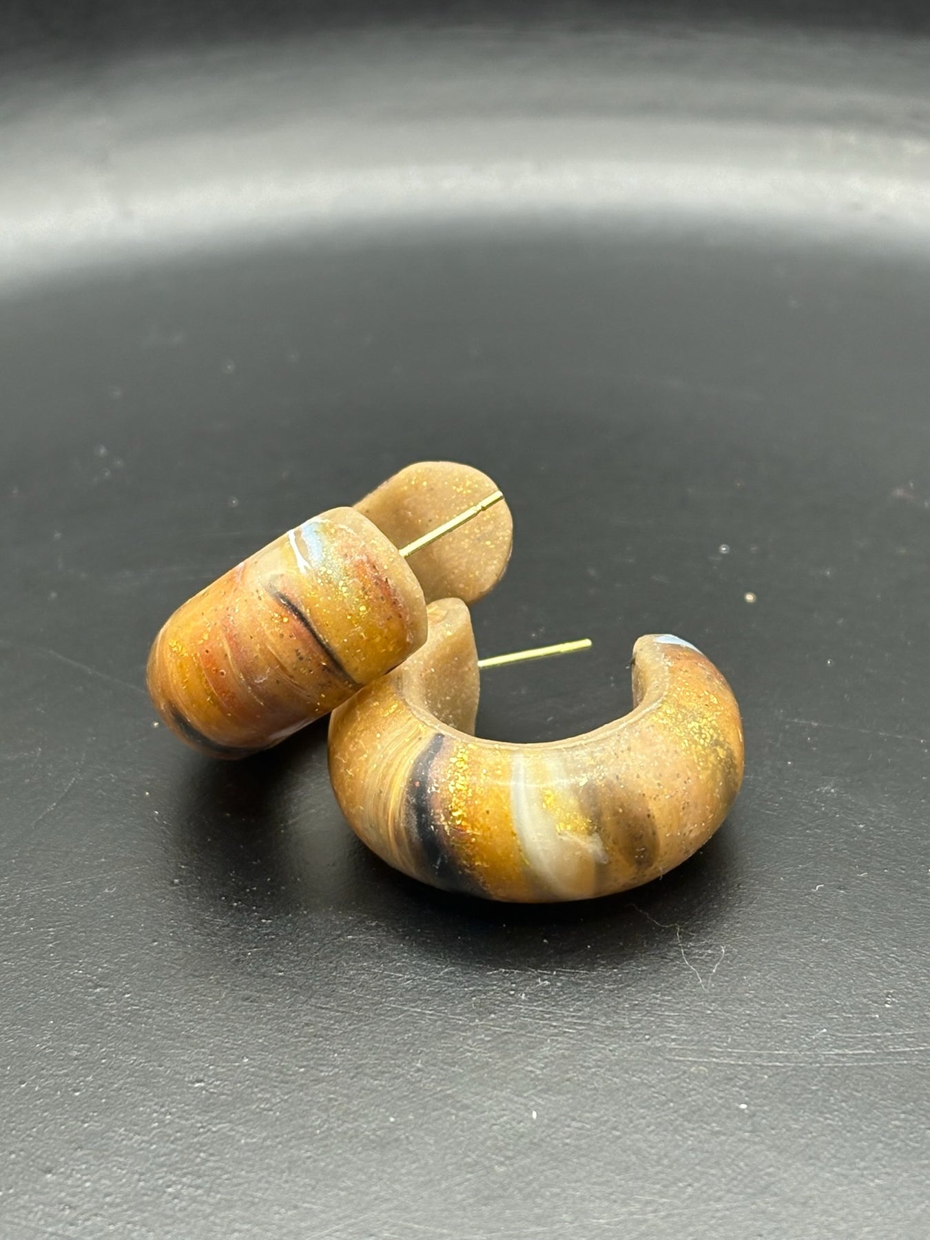 Tortoiseshell Hoops