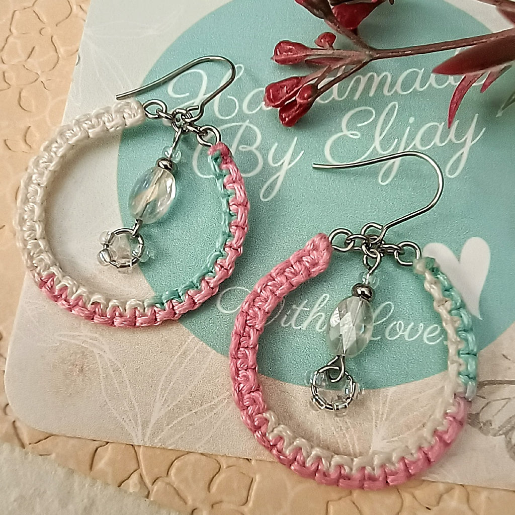 Assorted Macrame Beaded Earrings