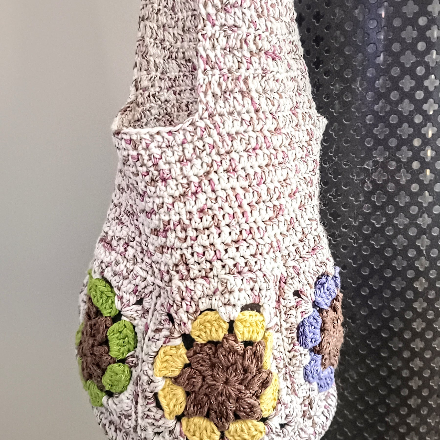 Crochet Boho-Style Shoulder Bag