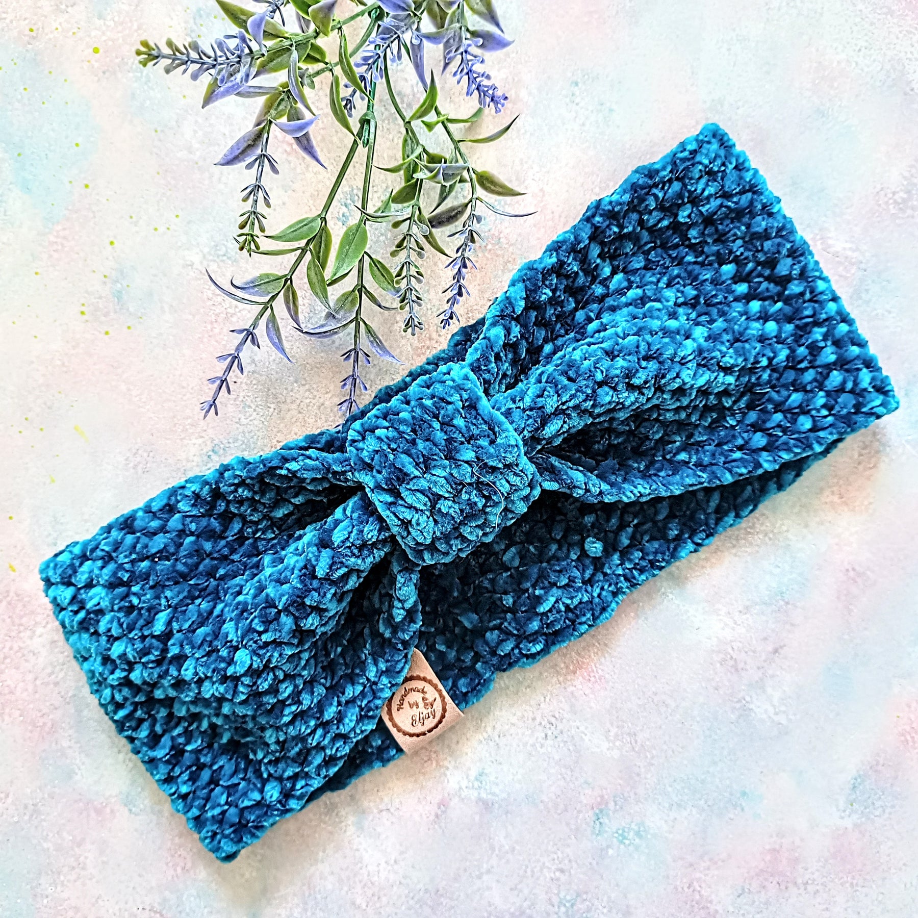 More Crochet Velvet Headband/Earwarmers