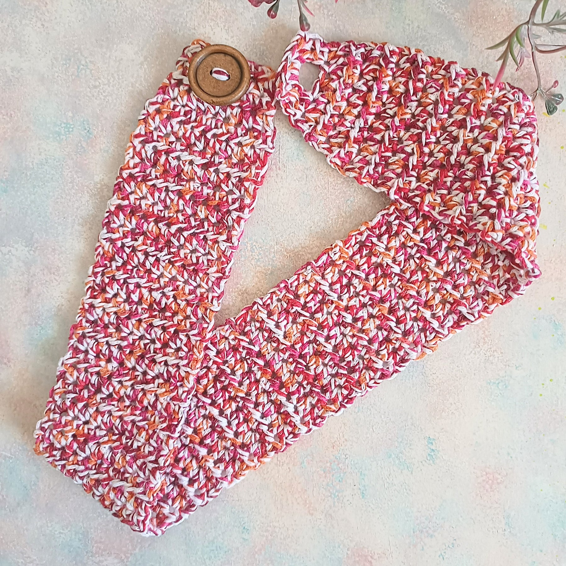 Button Up Crochet Headbands