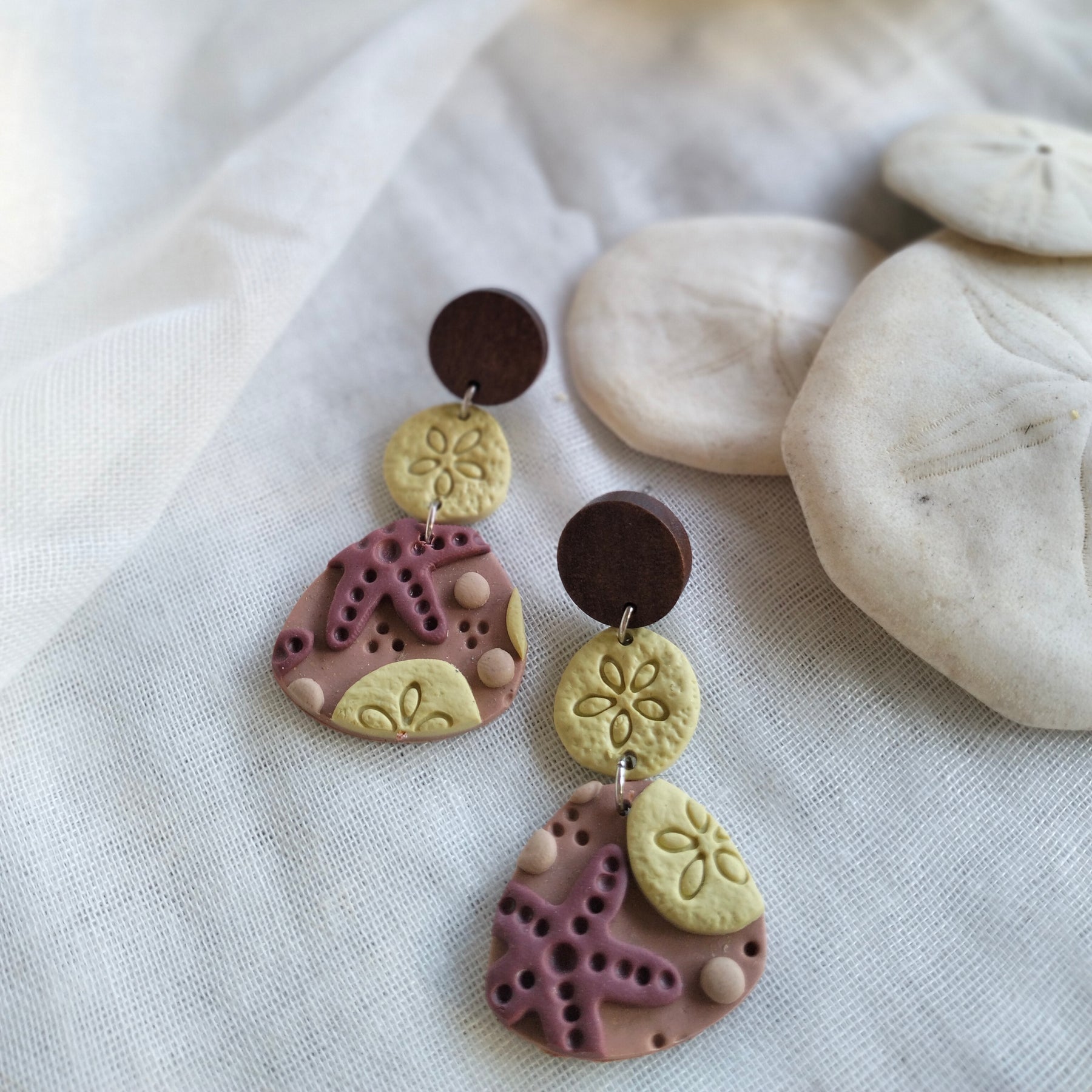 Earrings - Beachcombers Collection - Beachy Boho Dangles