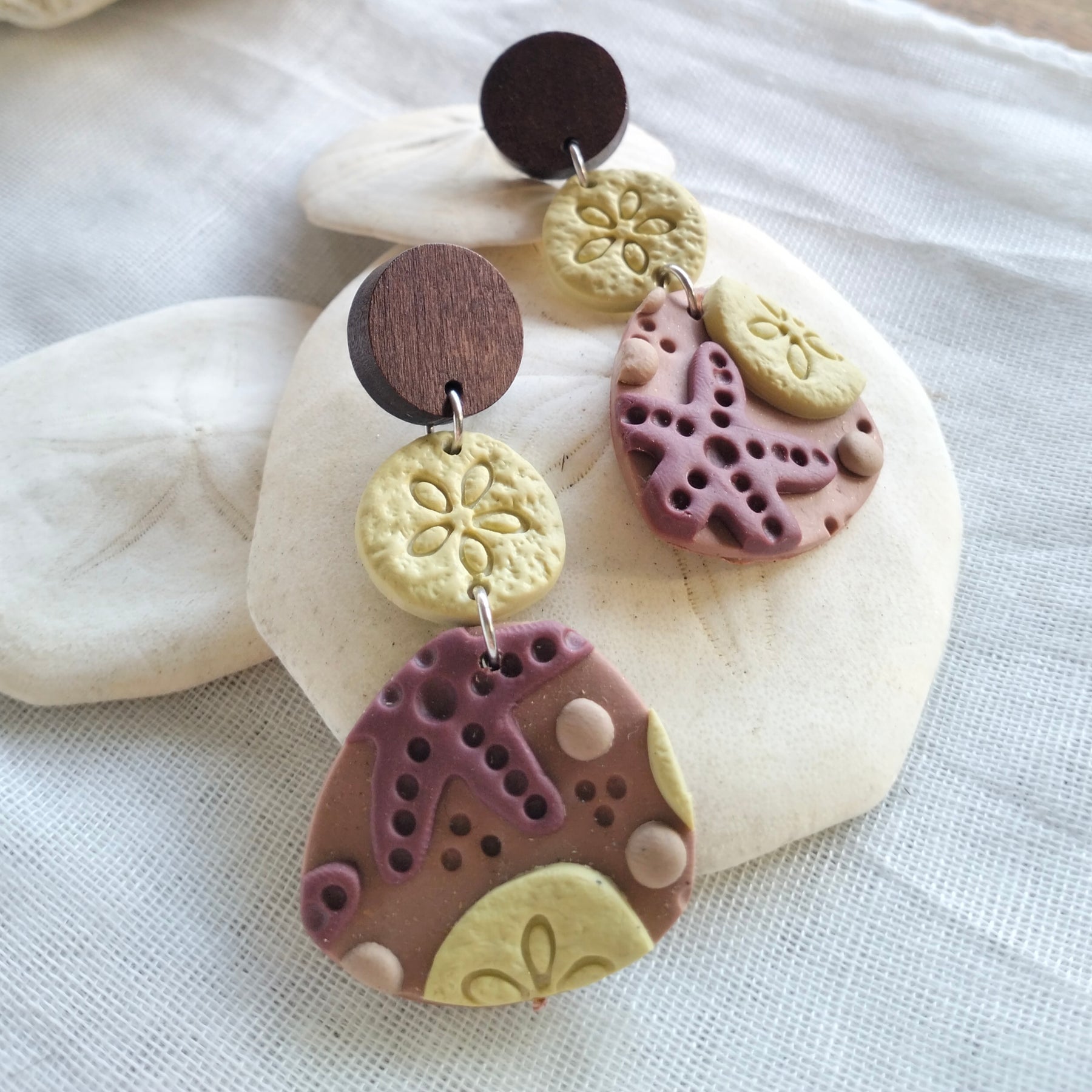 Earrings - Beachcombers Collection - Beachy Boho Dangles