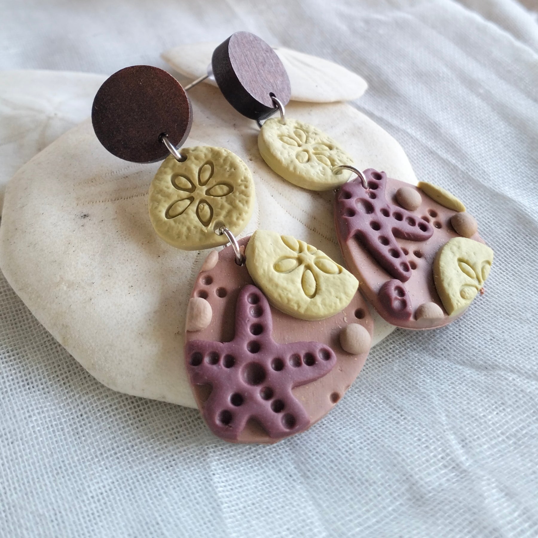 Earrings - Beachcombers Collection - Beachy Boho Dangles