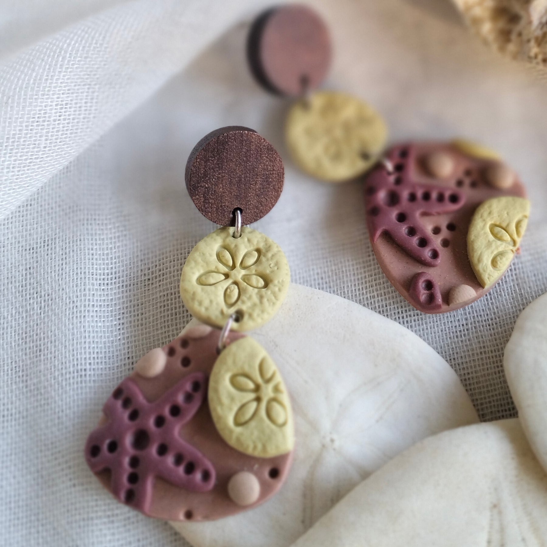 Earrings - Beachcombers Collection - Beachy Boho Dangles