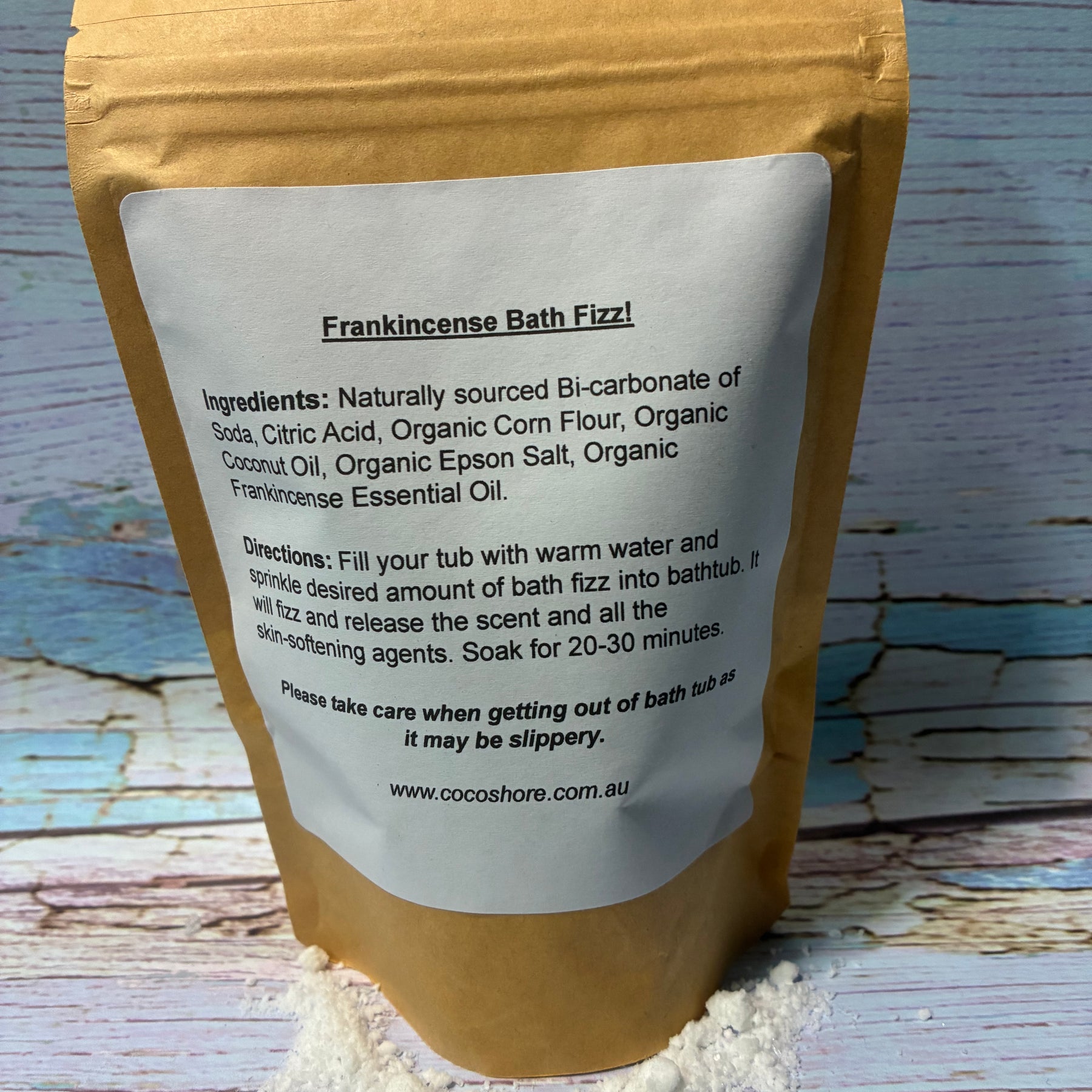 Frankincense Bath Fizz - Aromatherapy + Relaxation