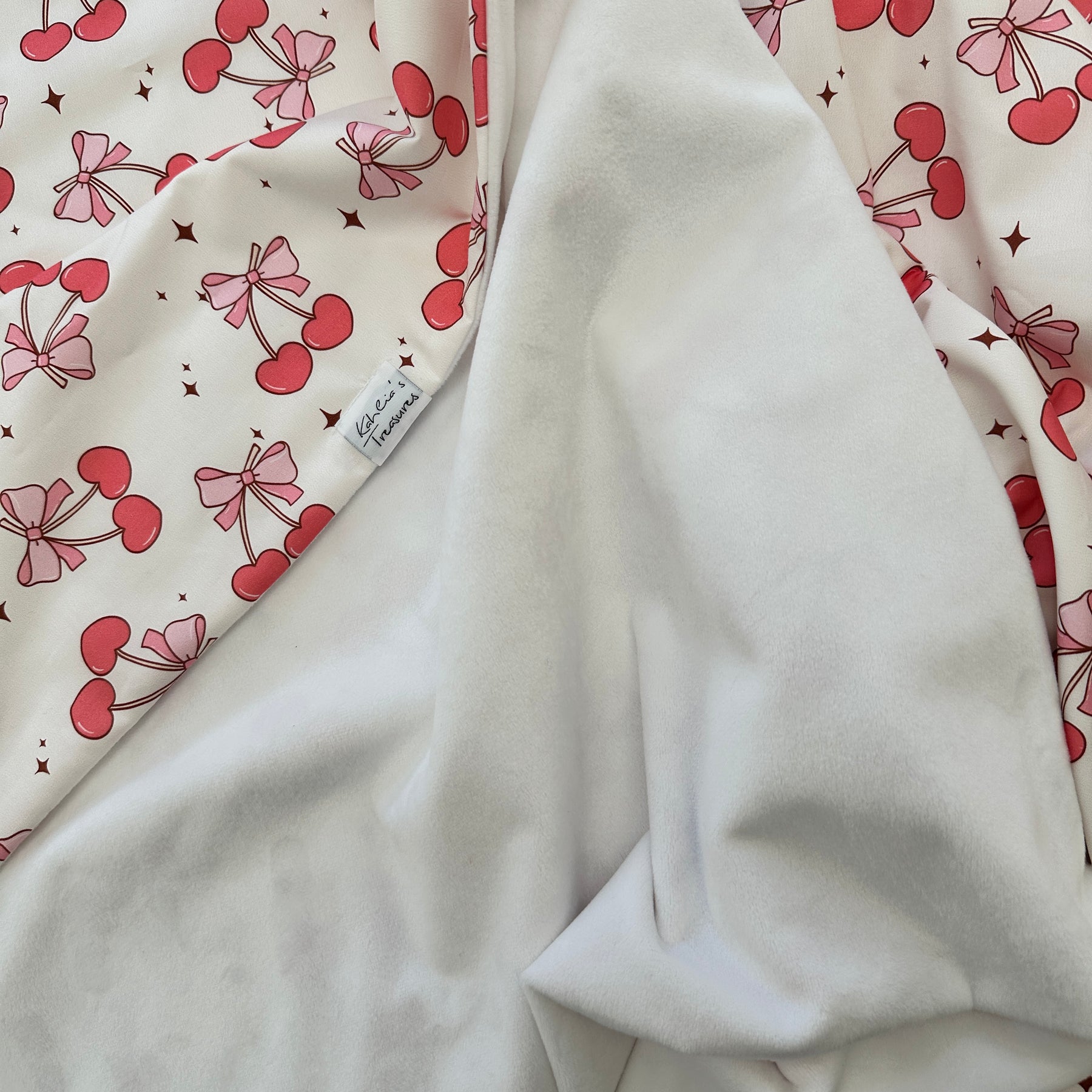 Cherries snuggie blanket
