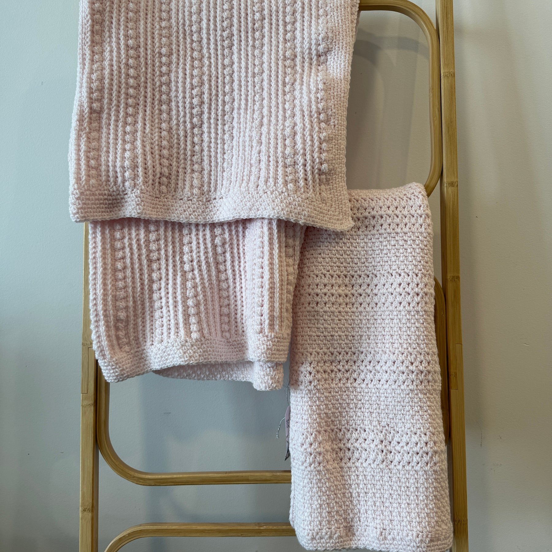 Crochet | Baby Blanket / Throw | Various Pink & Variegated options