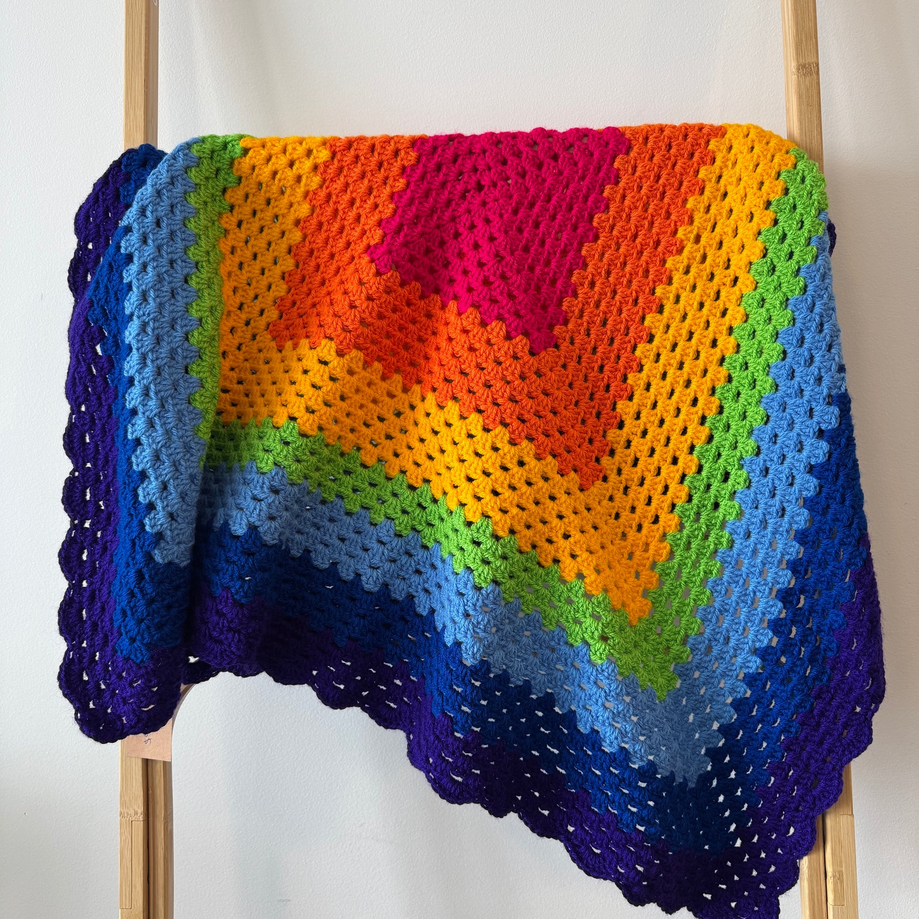 Crochet | Blanket / Throw | Various Rainbow Styles