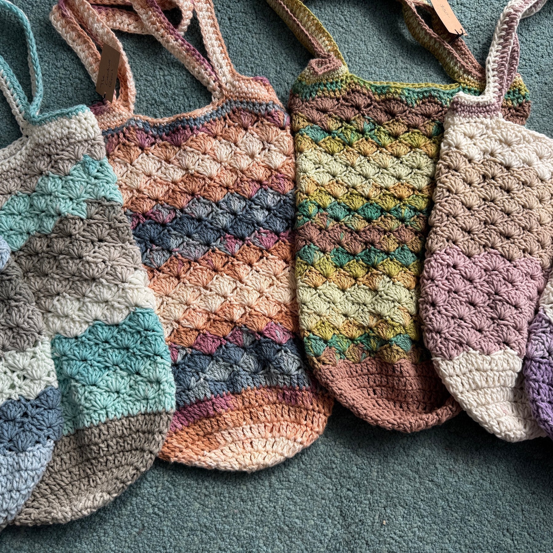 Crochet | Market Bag | Cotton | Various Colours