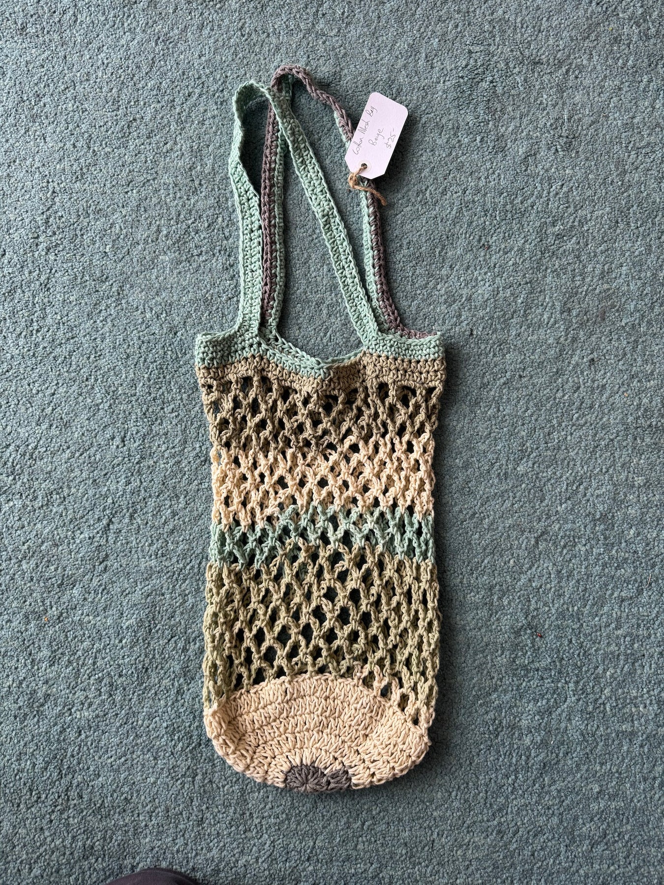 Crochet | Market Bag | Cotton | Mesh Look | Various Colours