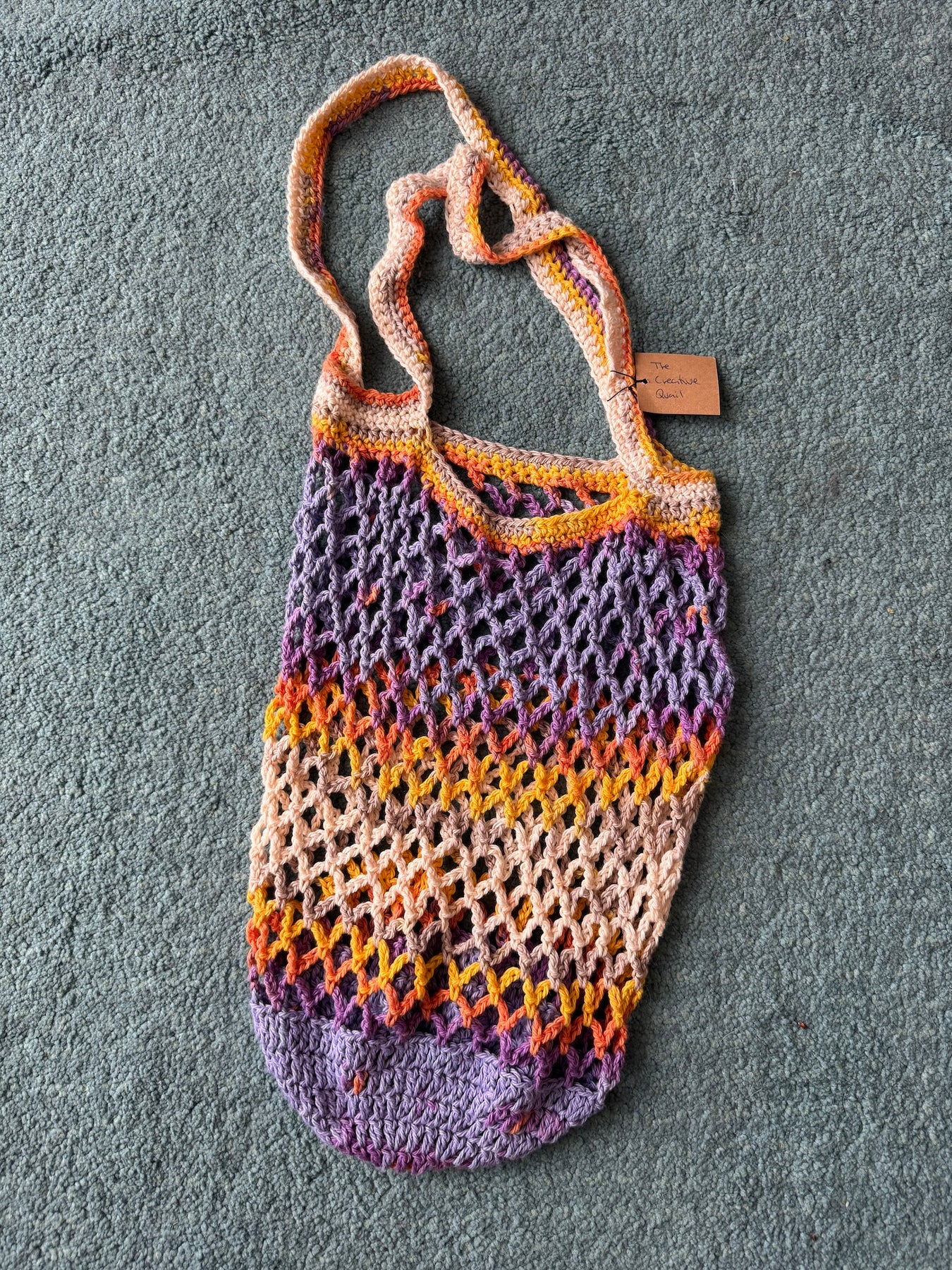 Crochet | Market Bag | Cotton | Mesh Look | Various Colours