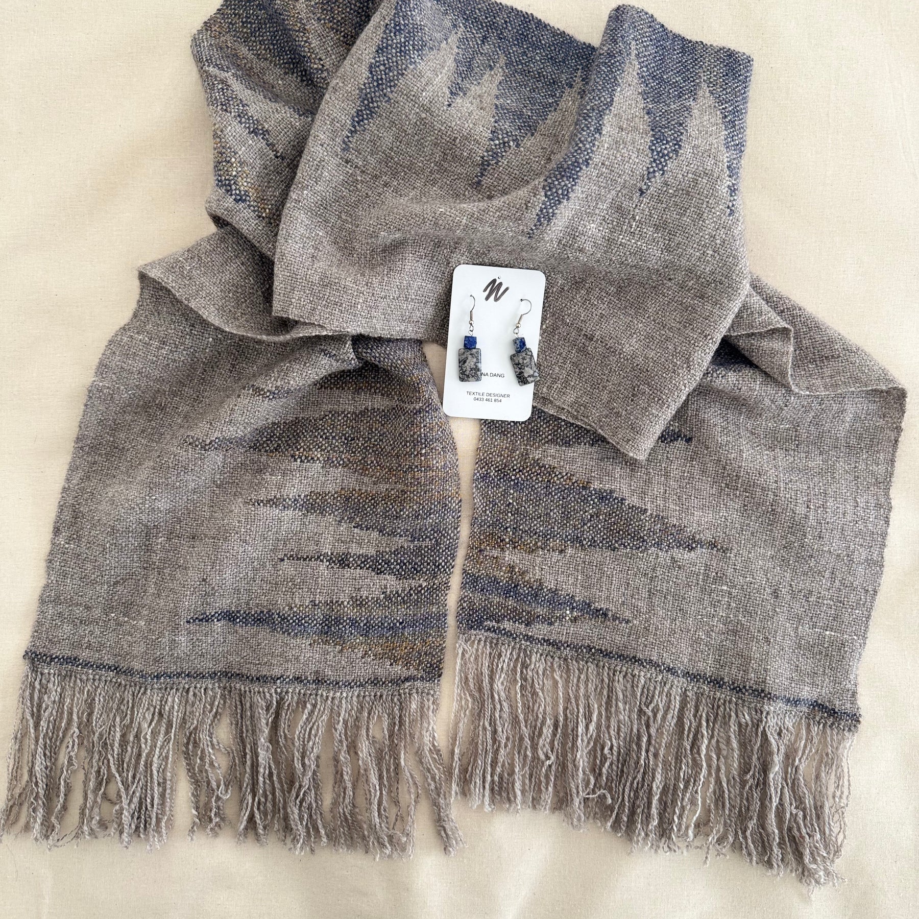 Handmade Heartbeat Scarf