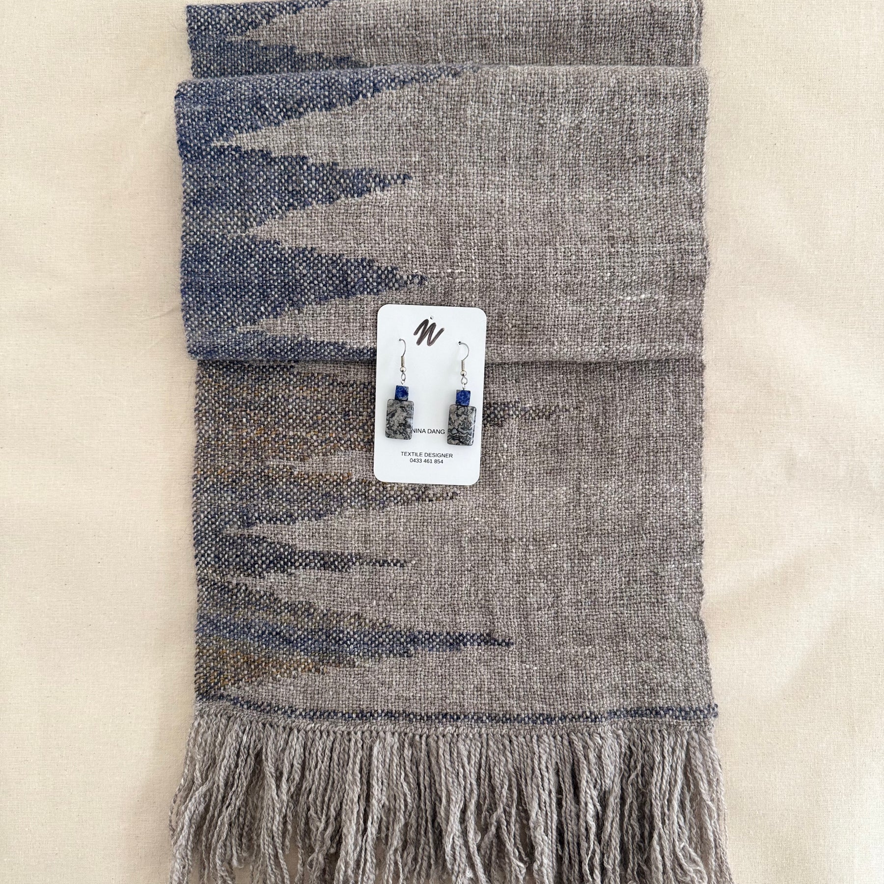 Handmade Heartbeat Scarf