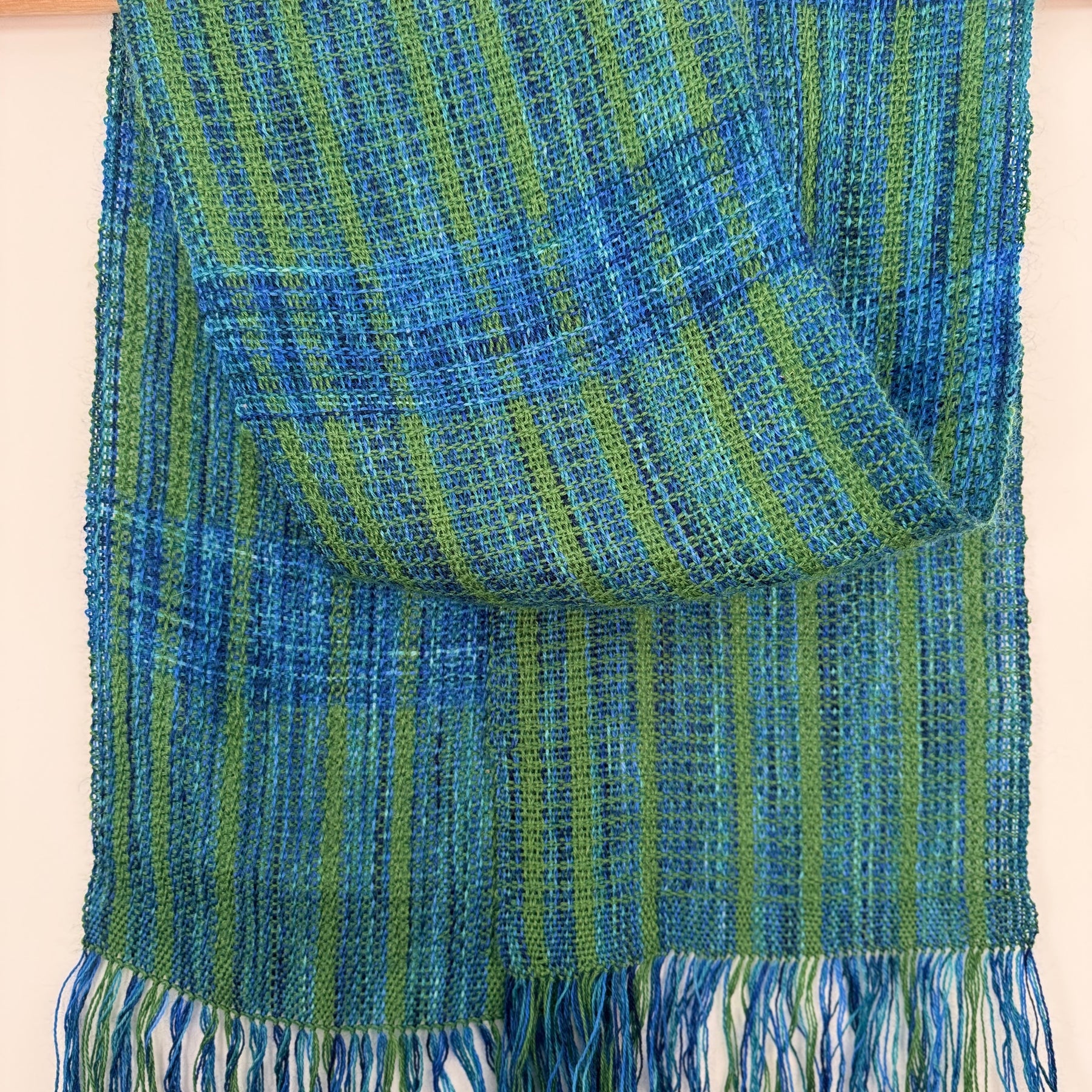 Handmade Peacock Scarf