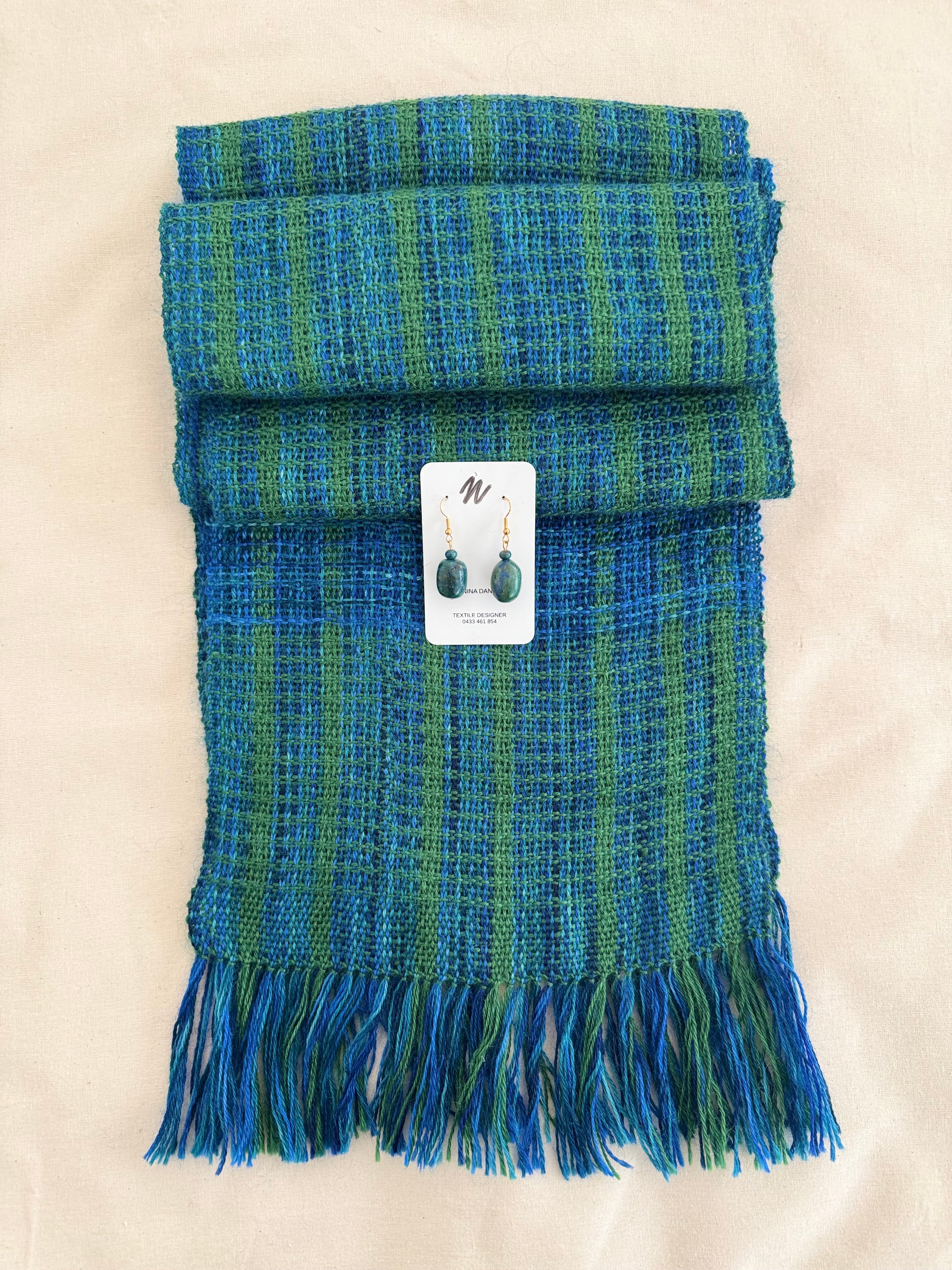 Handmade Peacock Scarf