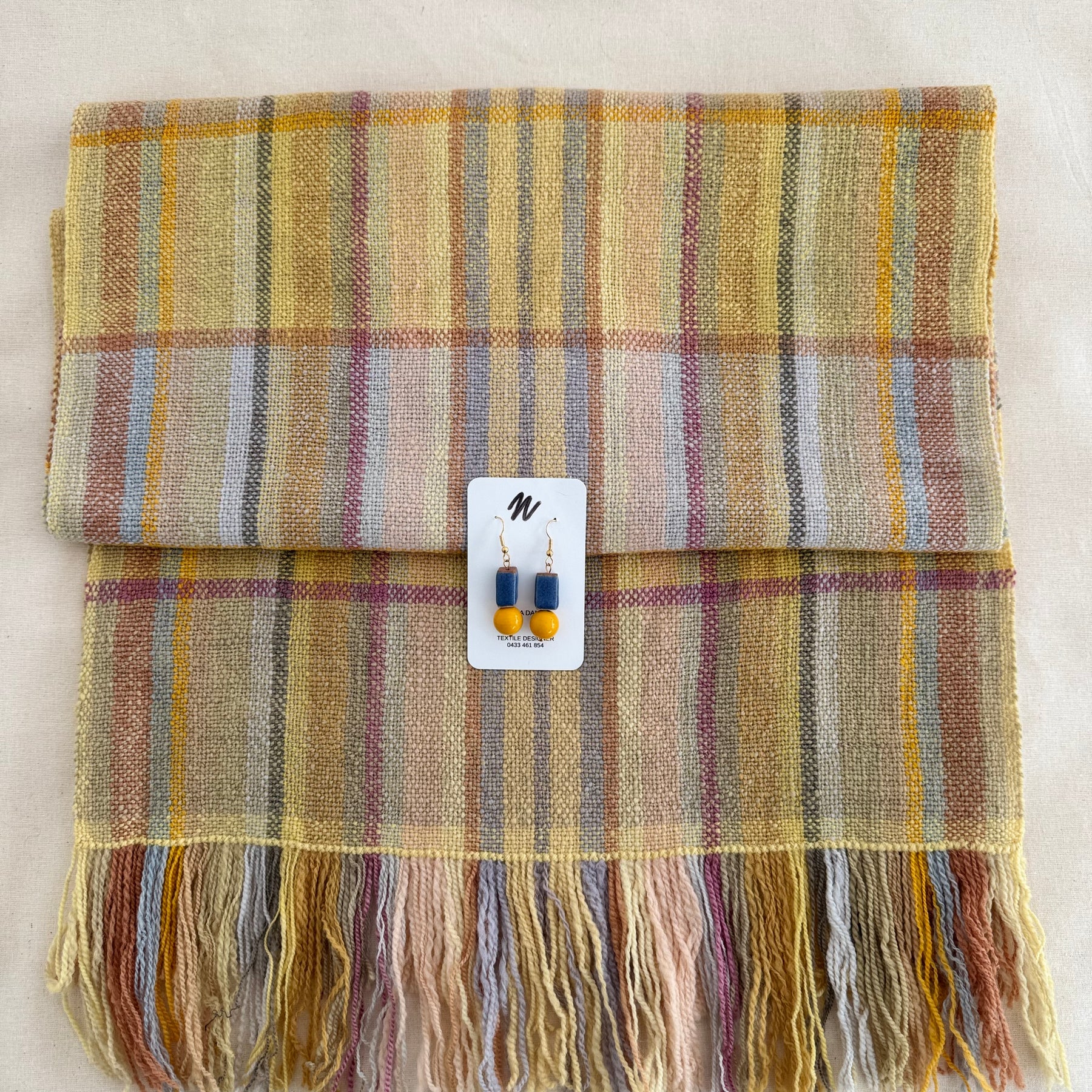 Handmade Colours of Nature Scarf