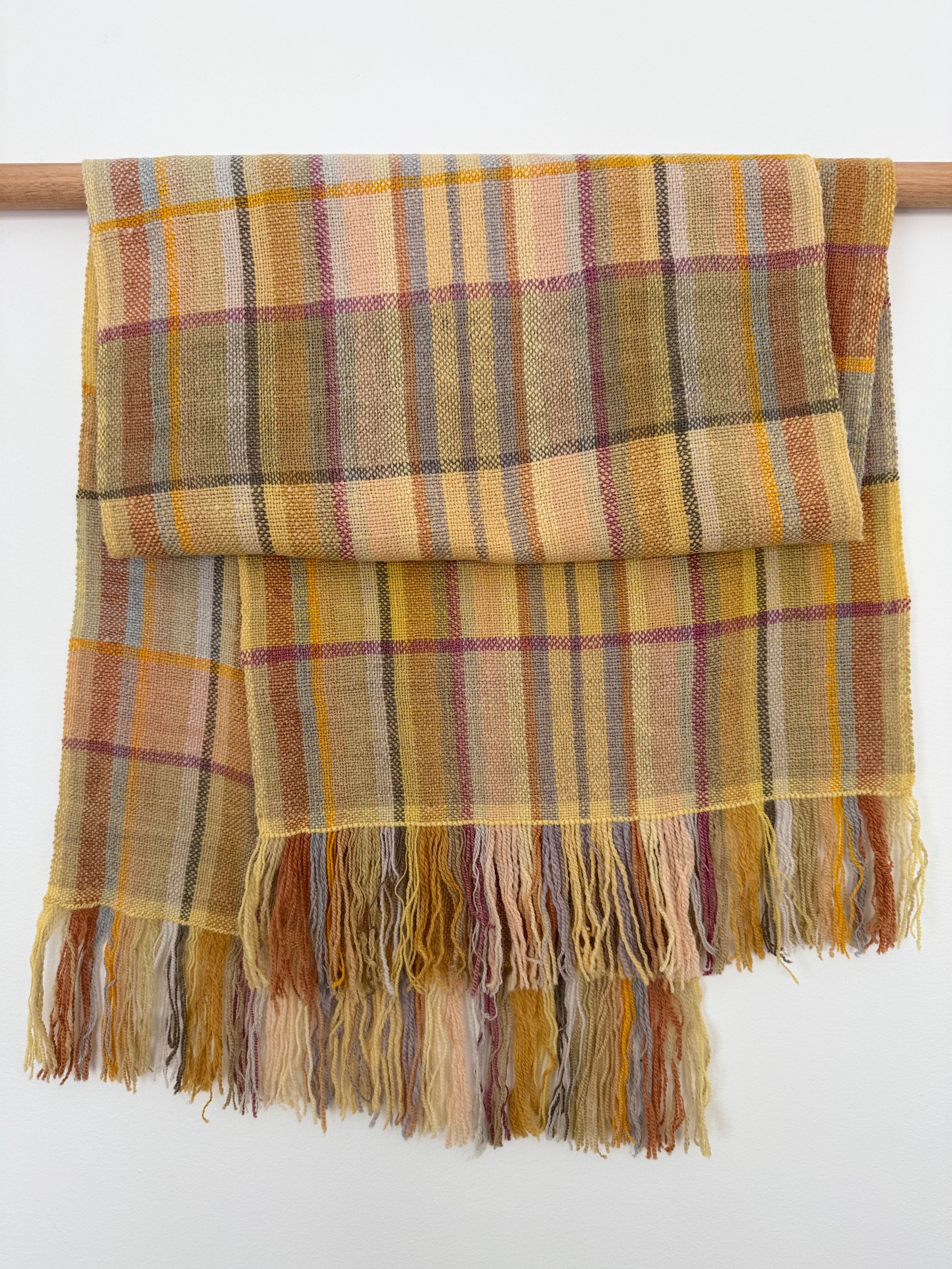 Handmade Colours of Nature Scarf