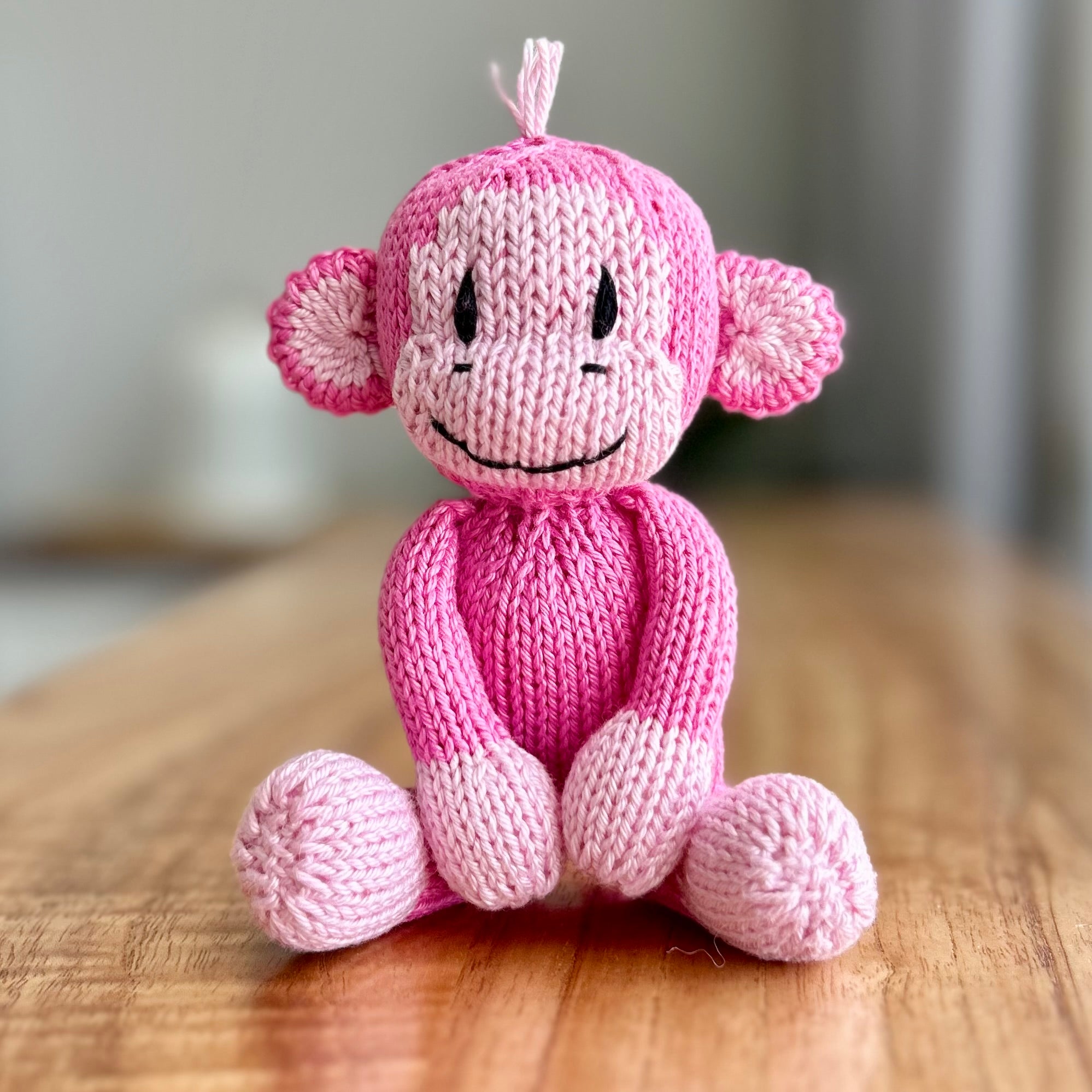 Monty the Monkey | Hand Knit | 18cm | Jungle Pal | Ready to Ship