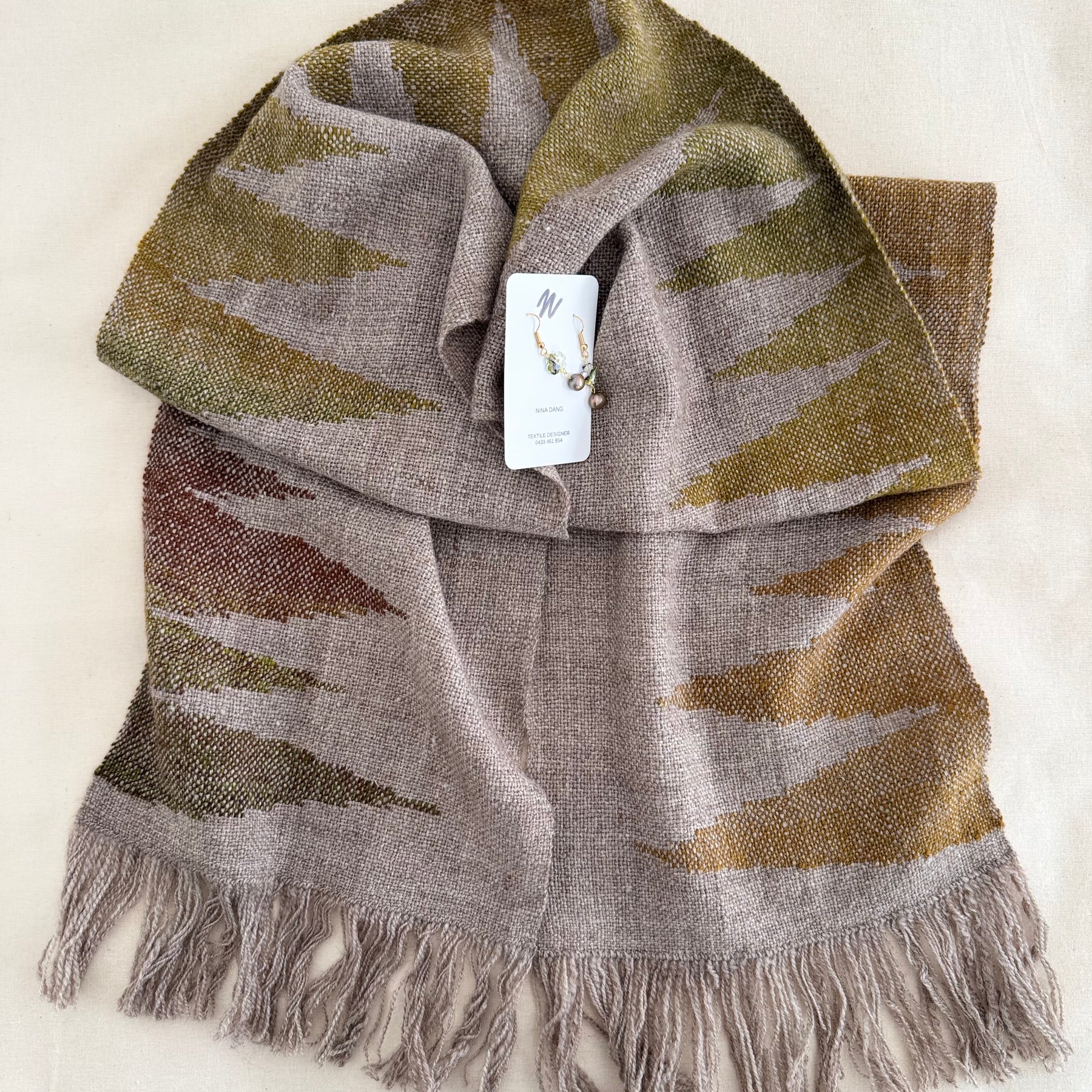 Handmade Heartbeat Scarf