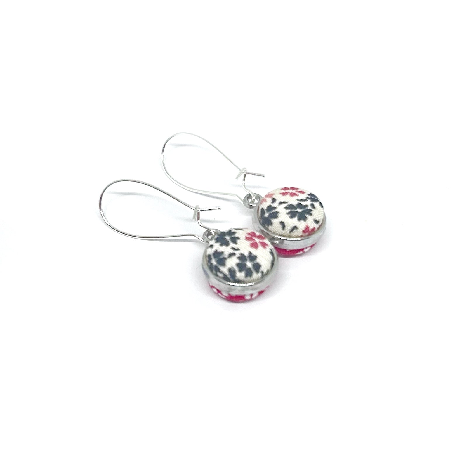 Double Sided Earrings - Tiny Floral