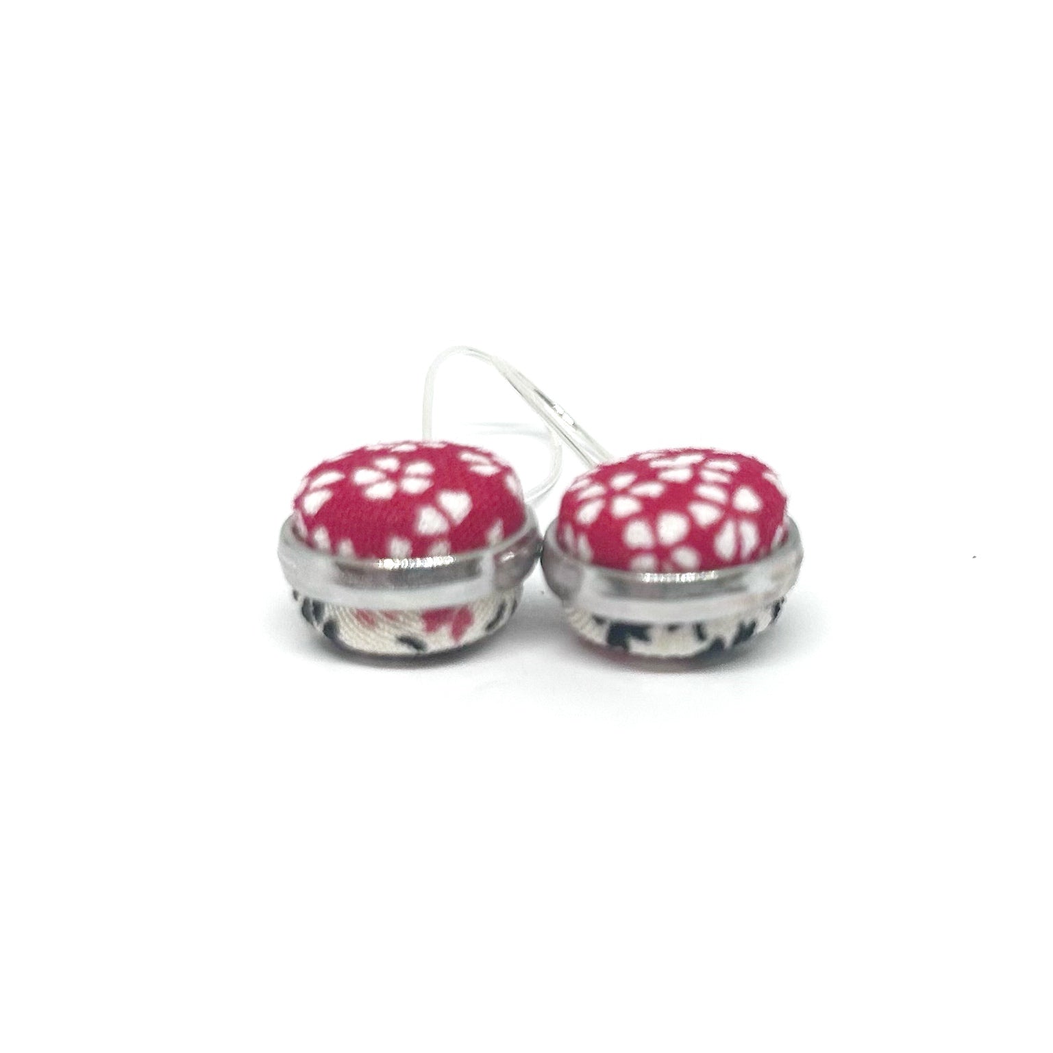 Double Sided Earrings - Tiny Floral
