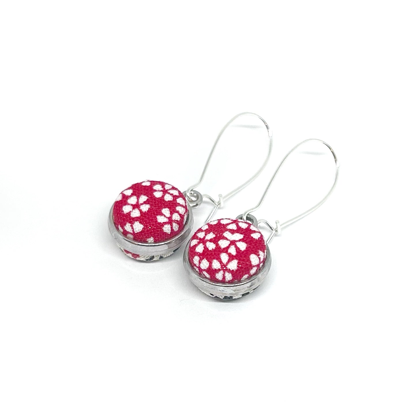 Double Sided Earrings - Tiny Floral