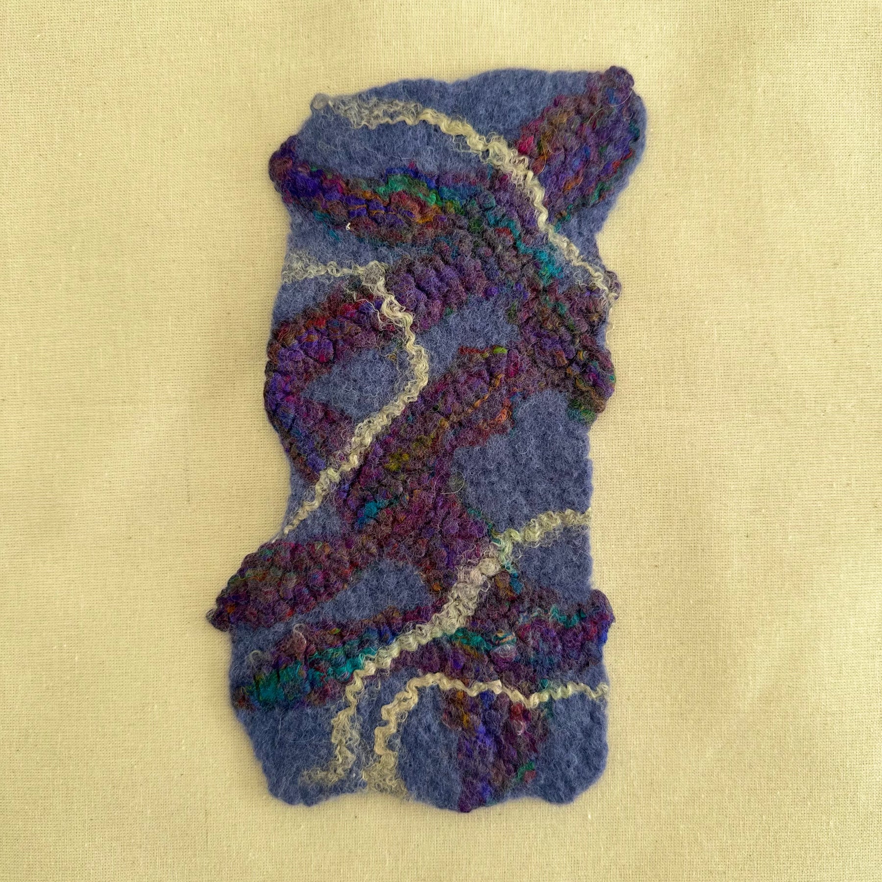 Handmade Mini Felt Artworks or Bookmarks
