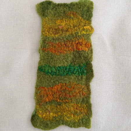 Handmade Mini Felt Artworks or Bookmarks