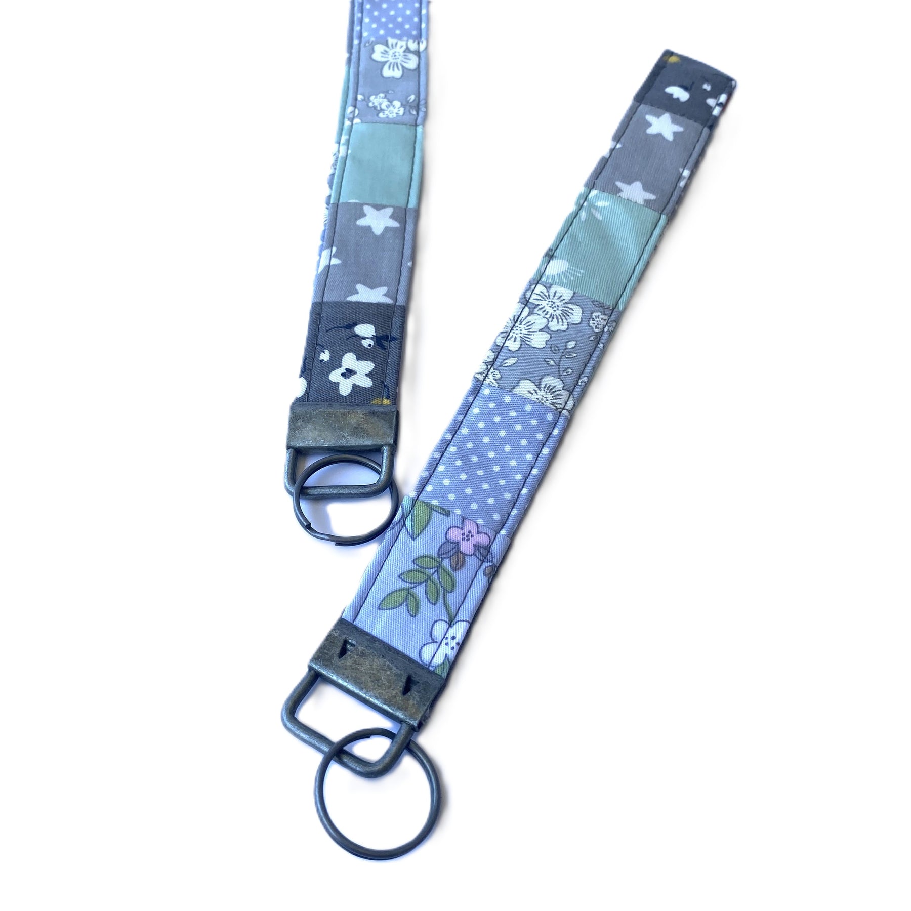 Key fob / wristlet - shades of grey