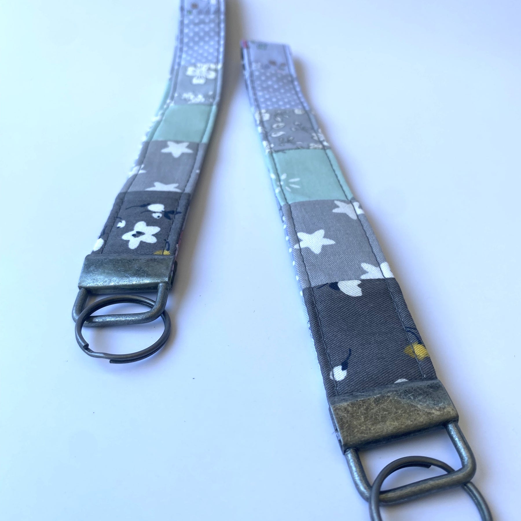 Key fob / wristlet - shades of grey