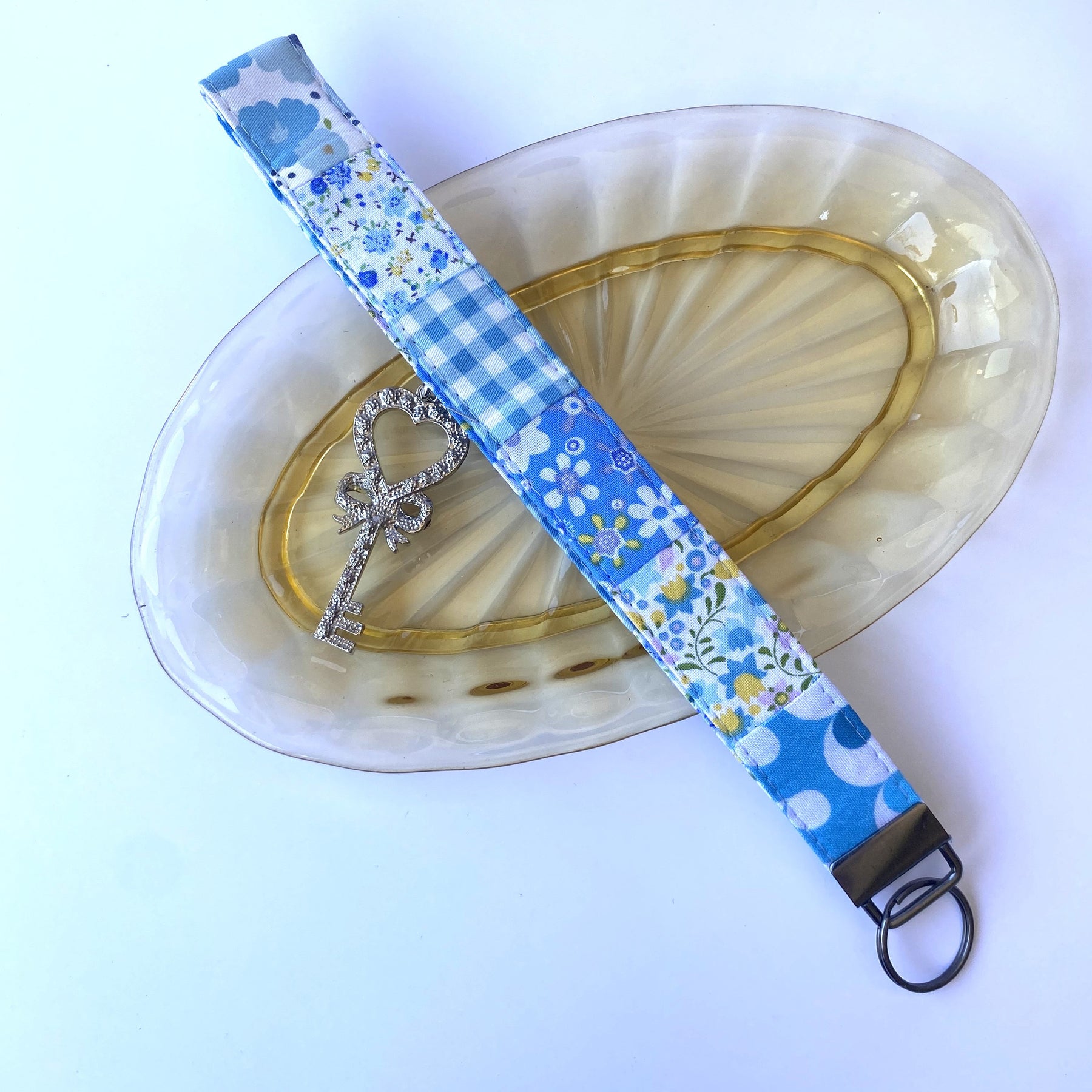 Key fob / wristlet - the blues