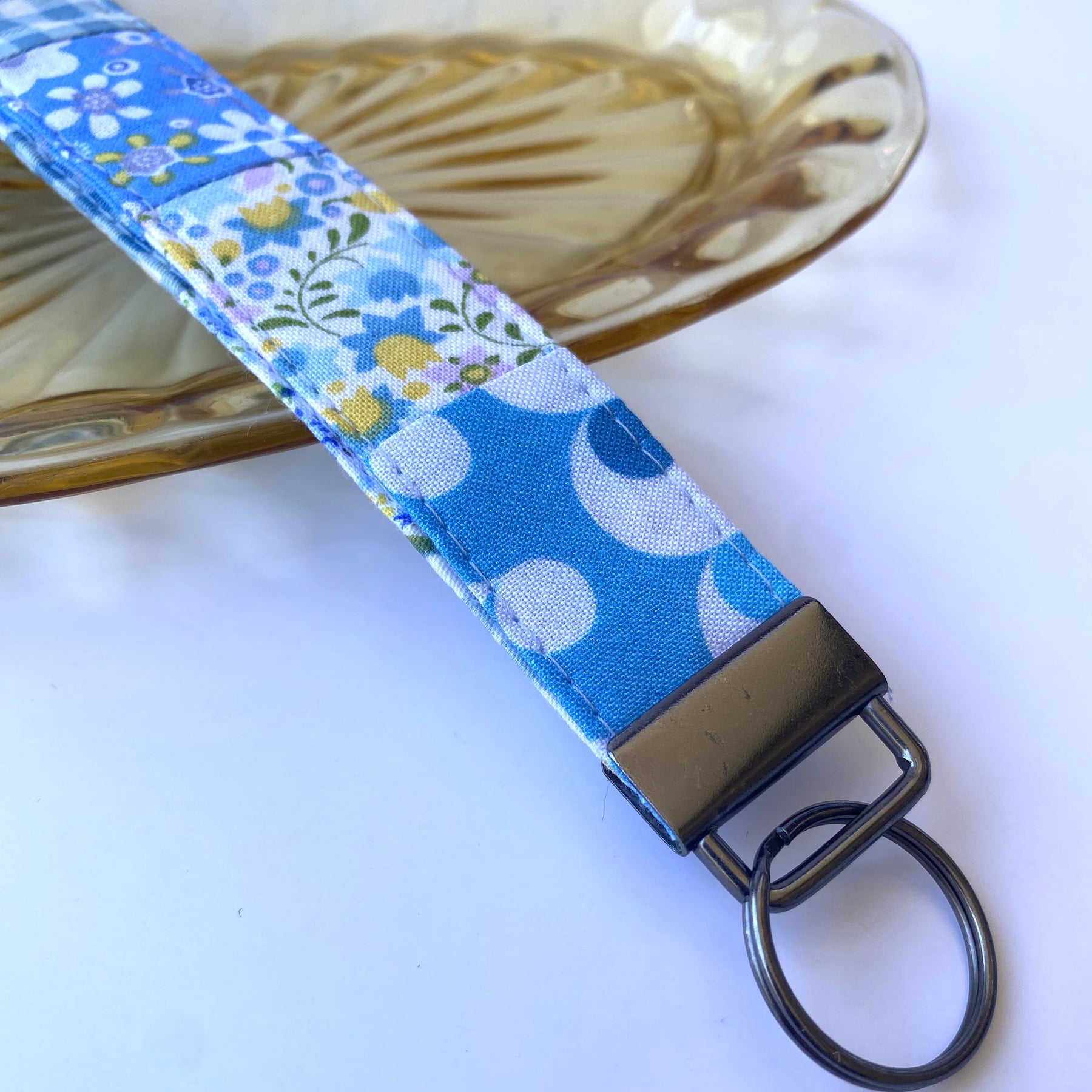 Key fob / wristlet - the blues