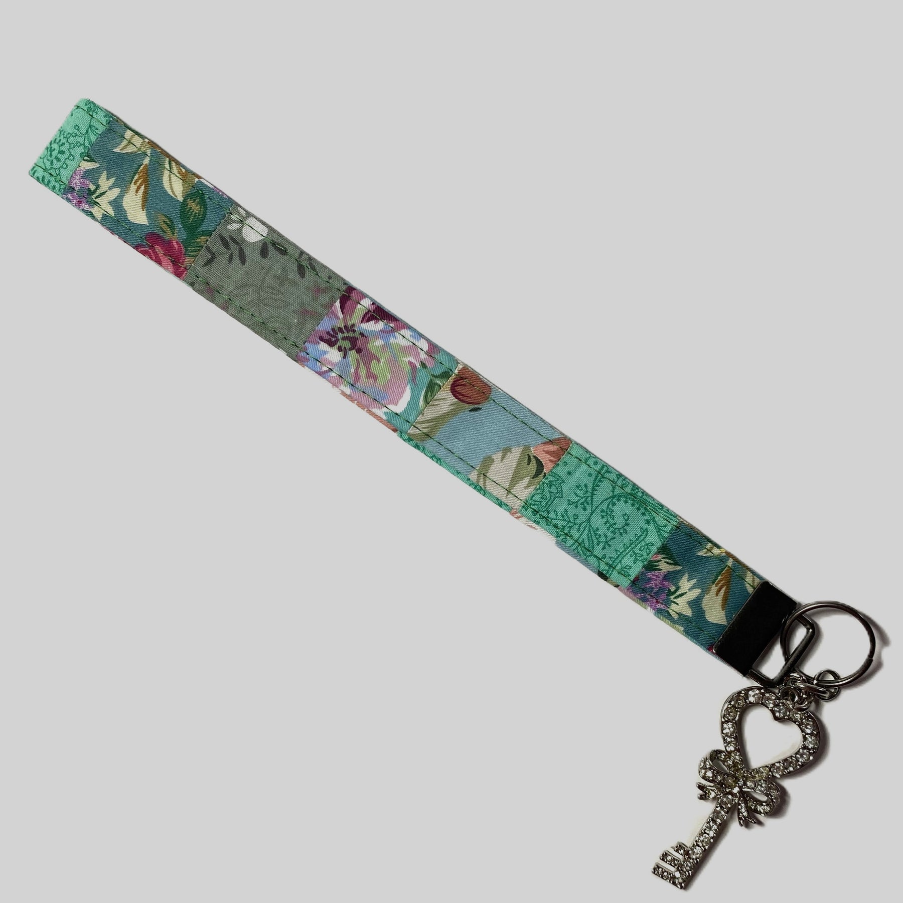 Key fob / wristlet - all the greens