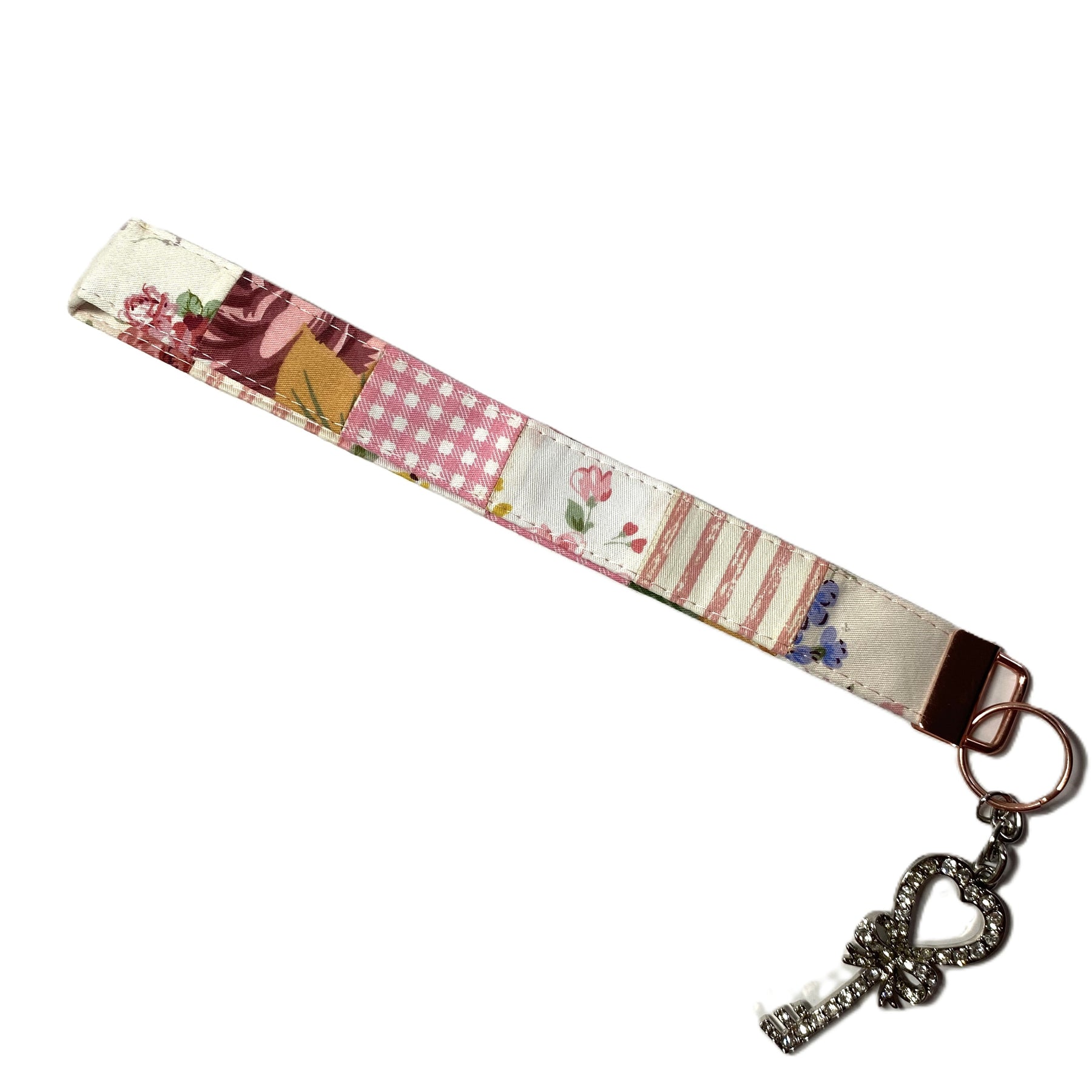 Key fob / wristlet - in the pink