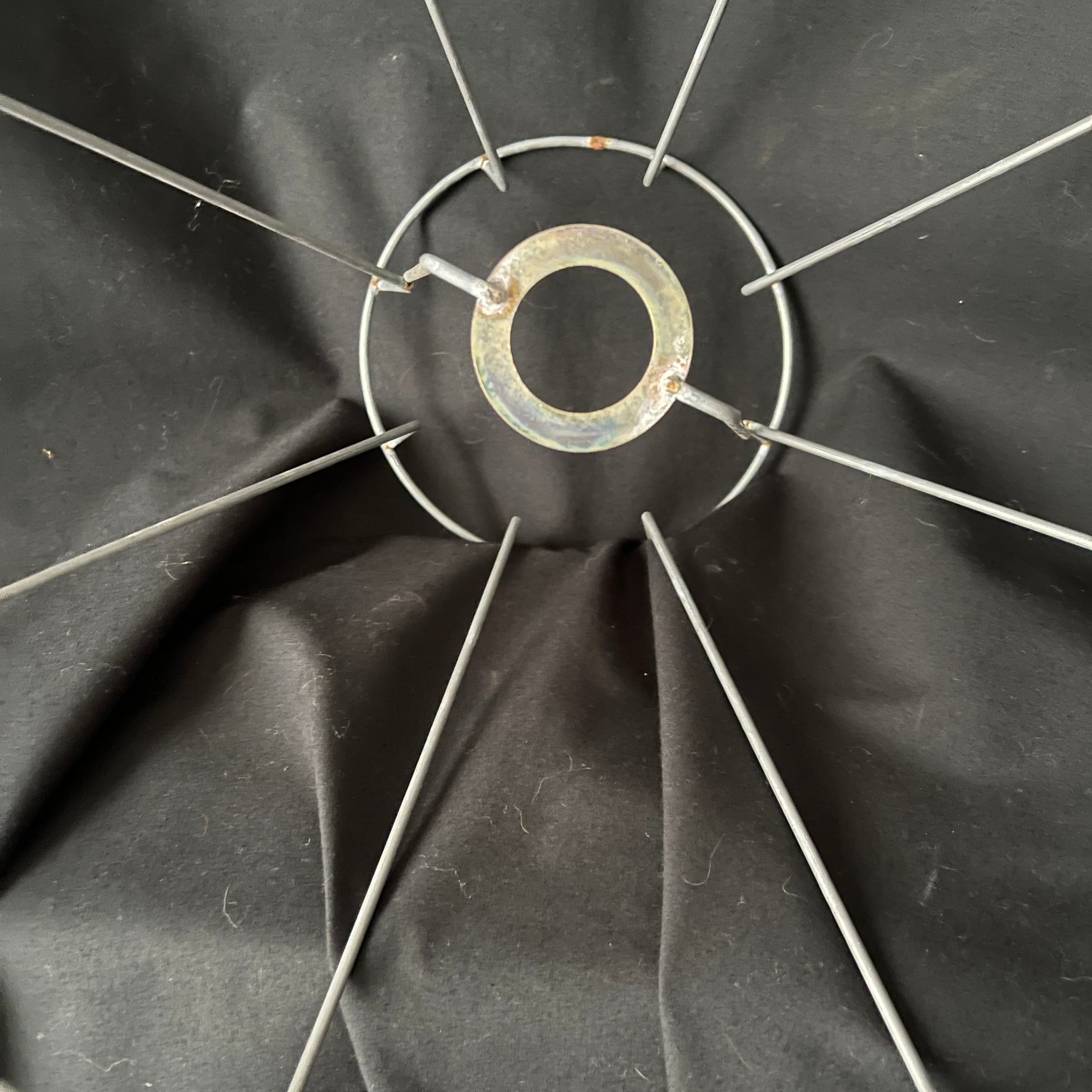 Lamp shade wire frames