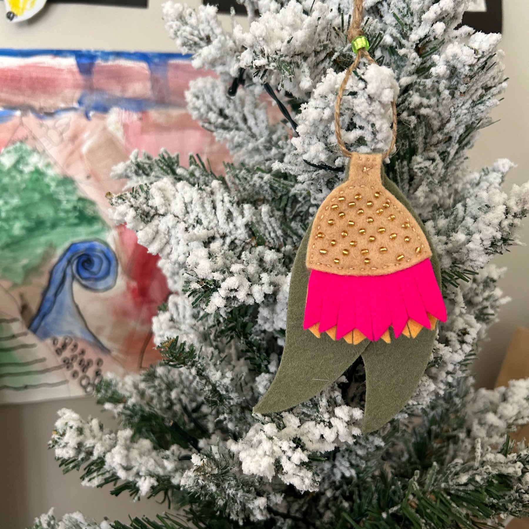 Gum tree flower, Christmas decoration, Aussie flower