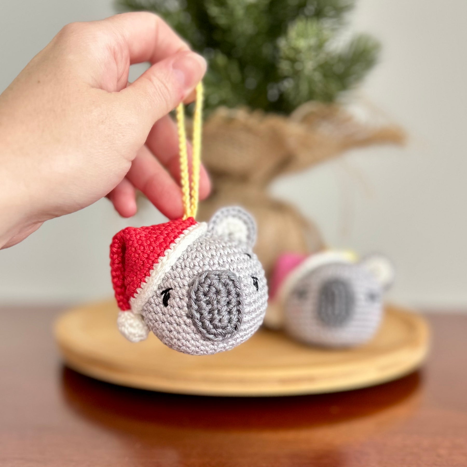 PRE ORDER | Crochet Koala Duo | Christmas Decoration